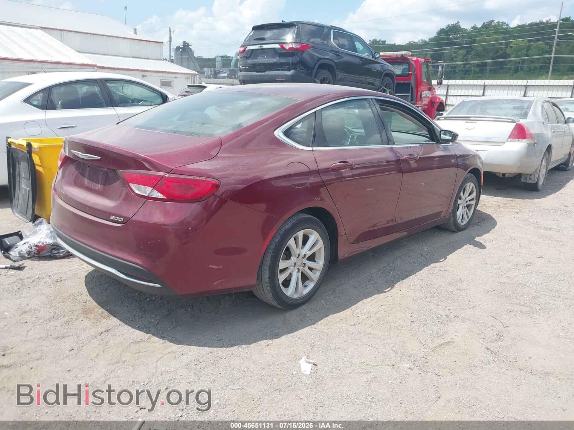 2015 CHRYSLER 200 - VIN: 1C3CCCAB8FN711175 - Photo 4
