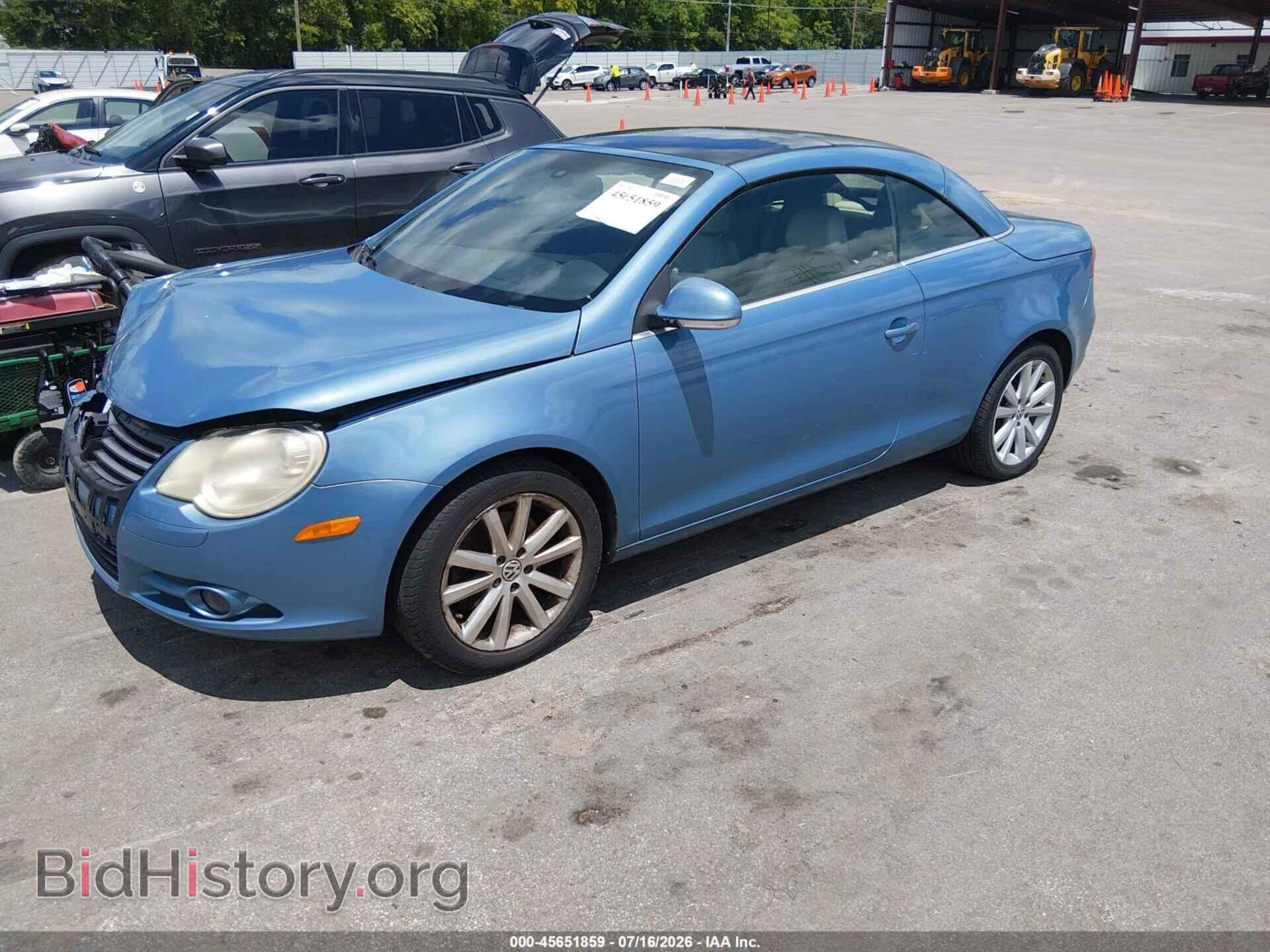 2007 VOLKSWAGEN EOS - VIN: WVWFA71F07V039641 - Фото 2