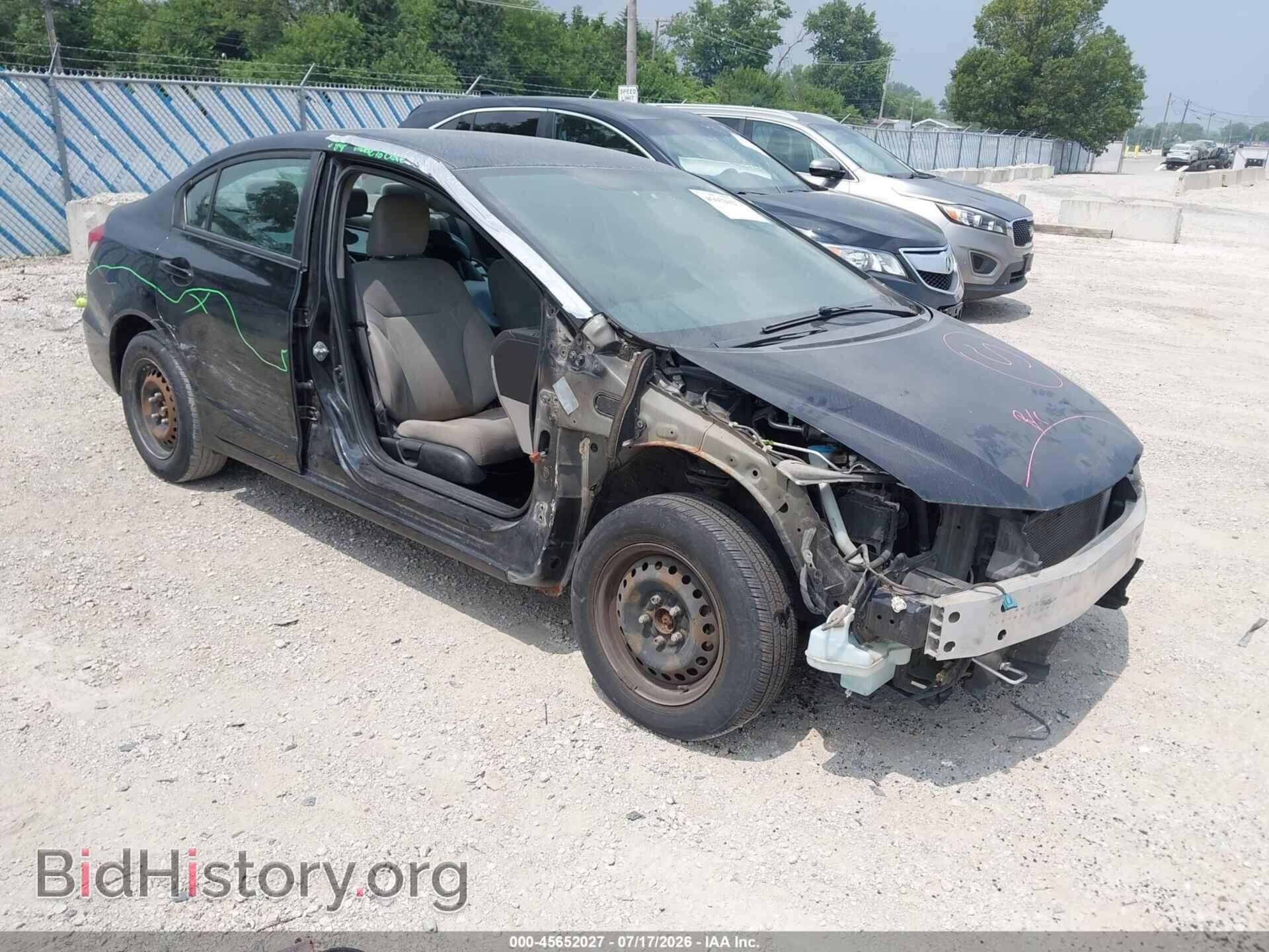 Photo 19XFB2F58DE018097 - HONDA CIVIC 2013