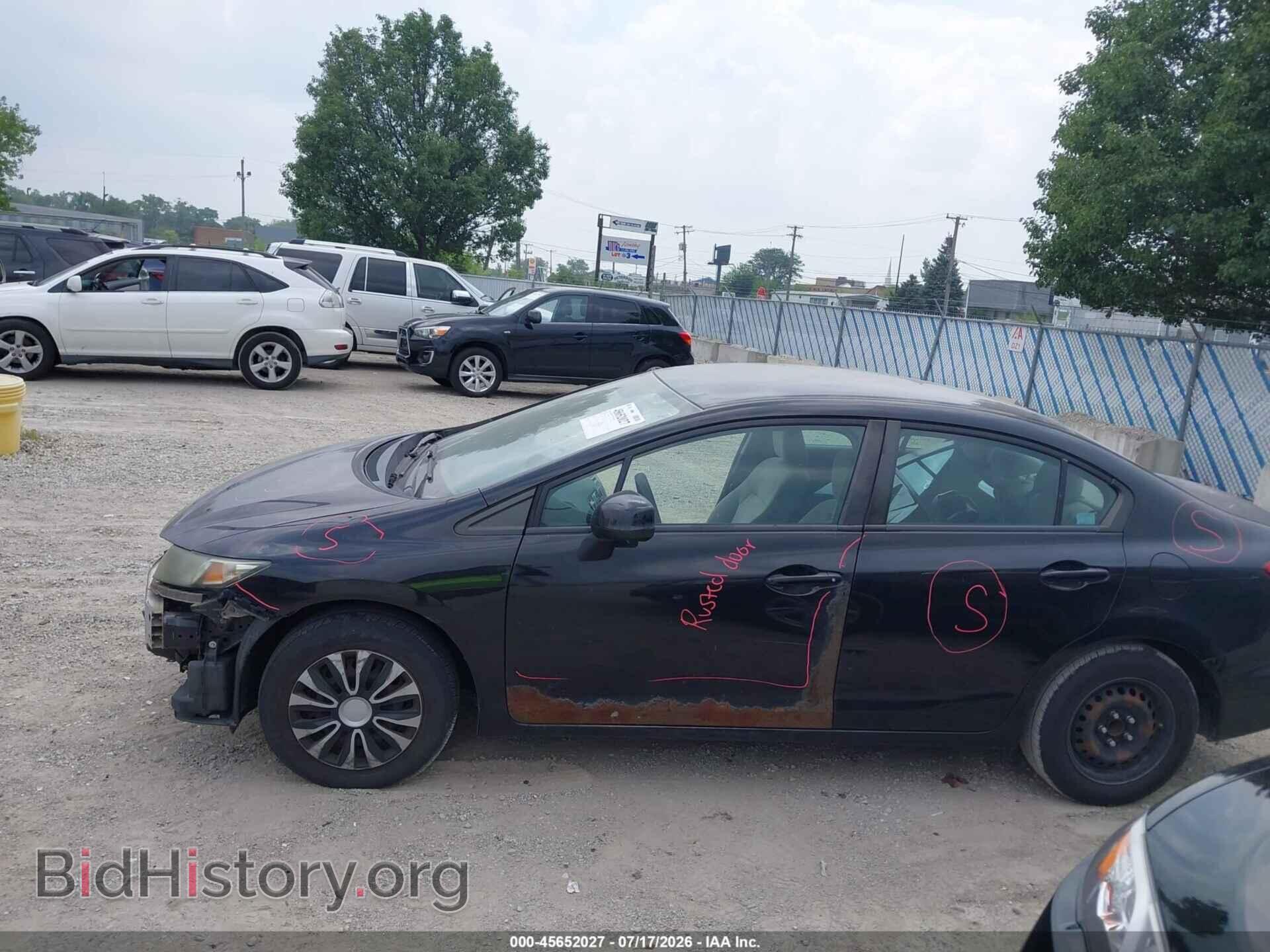 2013 HONDA CIVIC - VIN: 19XFB2F58DE018097 - Фото 15