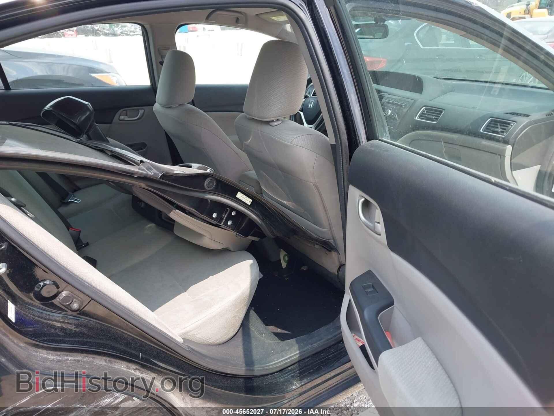 2013 HONDA CIVIC - VIN: 19XFB2F58DE018097 - Фото 8