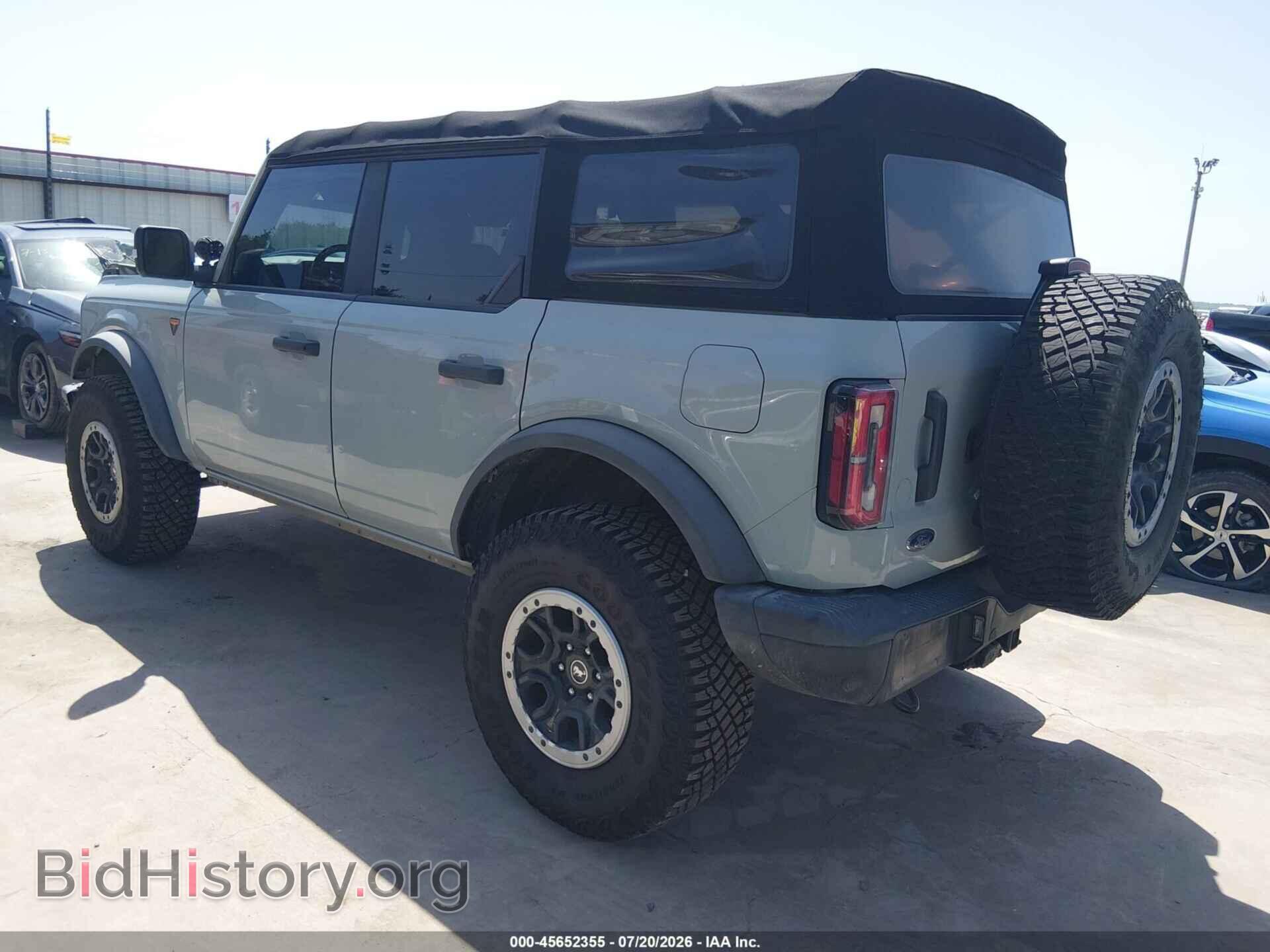 2021 FORD BRONCO - VIN: 1FMEE5DP0MLA89323 - Photo 3