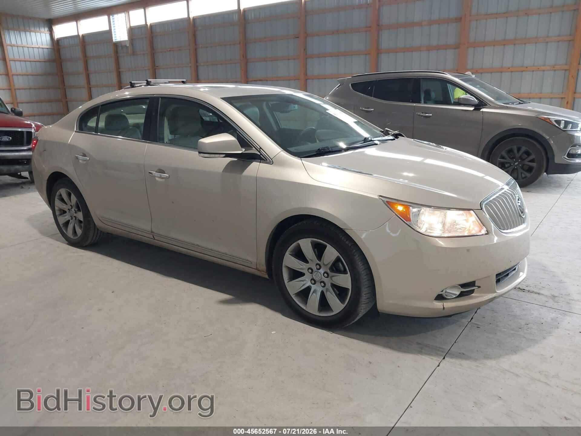 Photo 1G4GD5E34CF169096 - BUICK LACROSSE 2012
