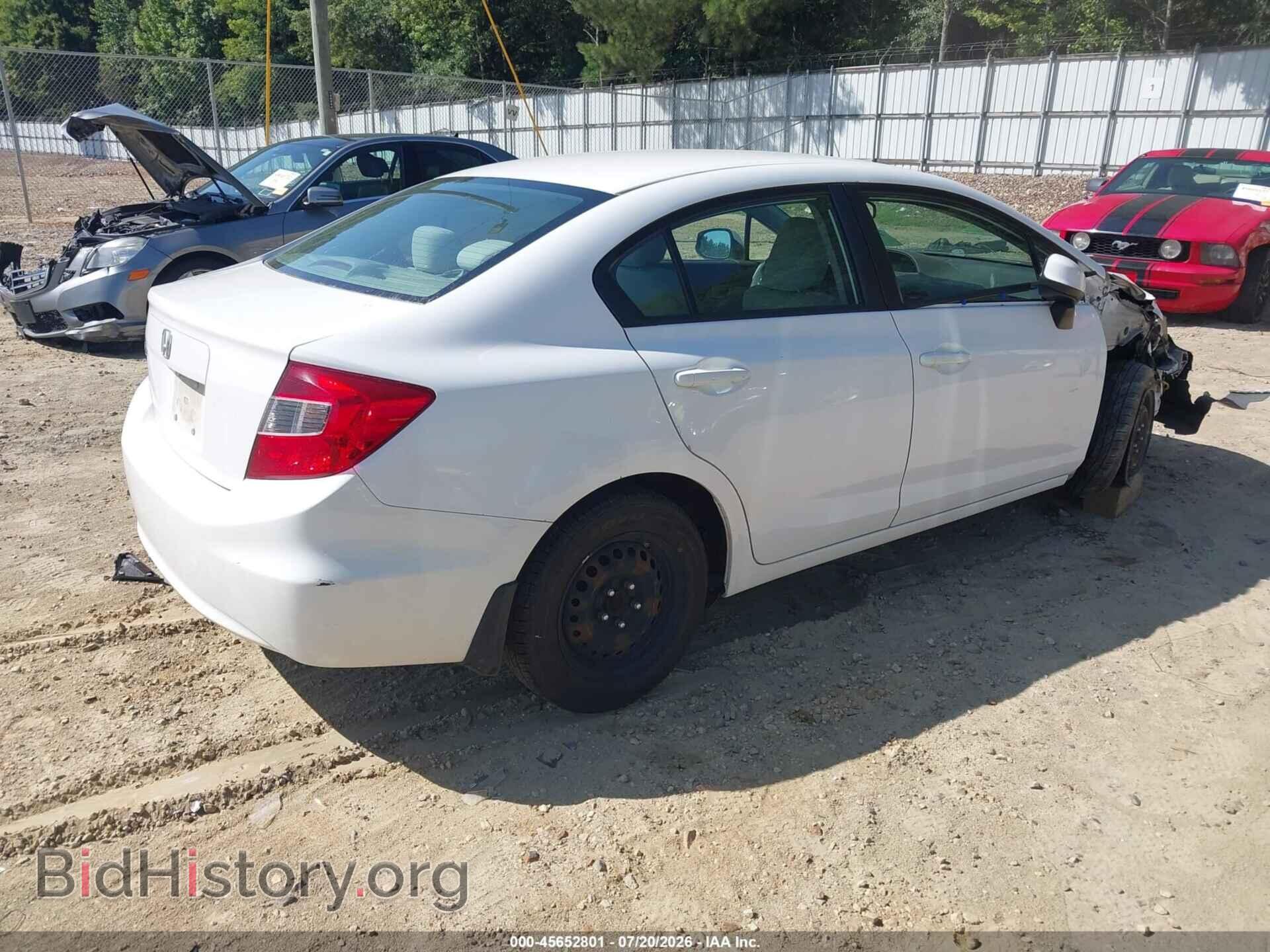 2012 HONDA CIVIC - VIN: 19XFB2F53CE011685 - Photo 4