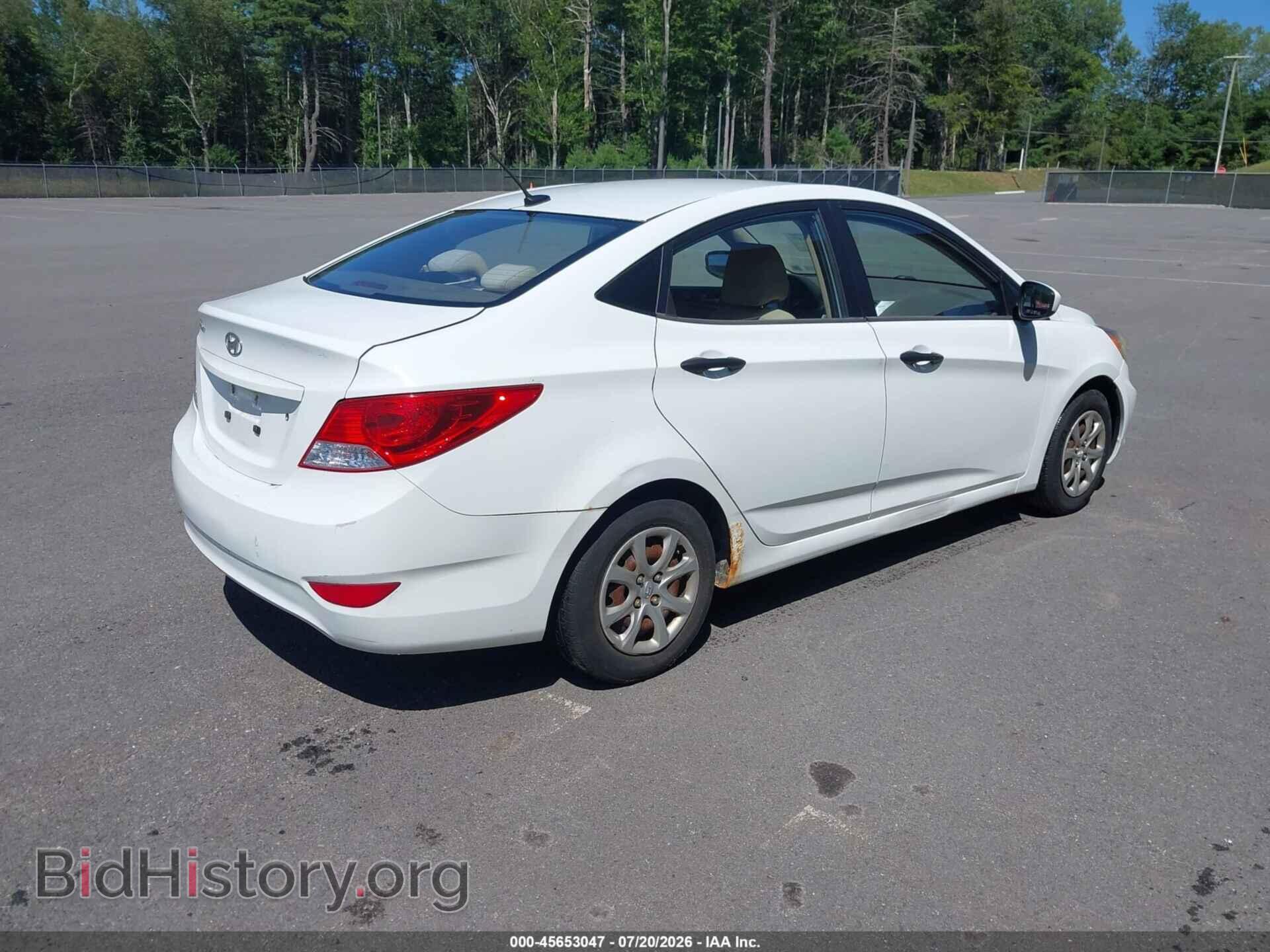 2012 HYUNDAI ACCENT - VIN: KMHCT4AE6CU066468 - Фото 4
