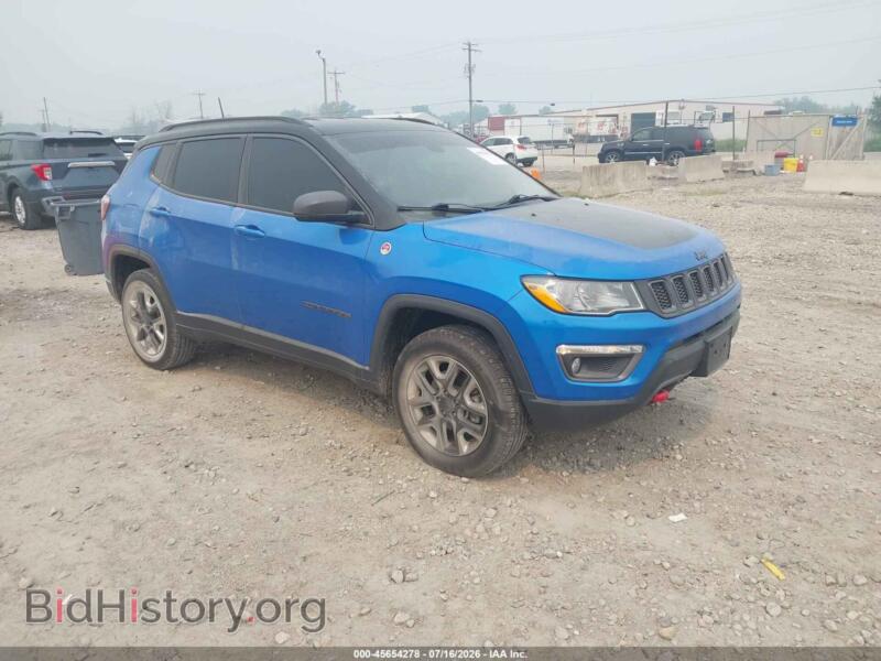 2018 Jeep COMPASS Trailhawk (VIN 3C4NJDDB1JT417170) — photo 1 of 16, IAAI, damage: hail