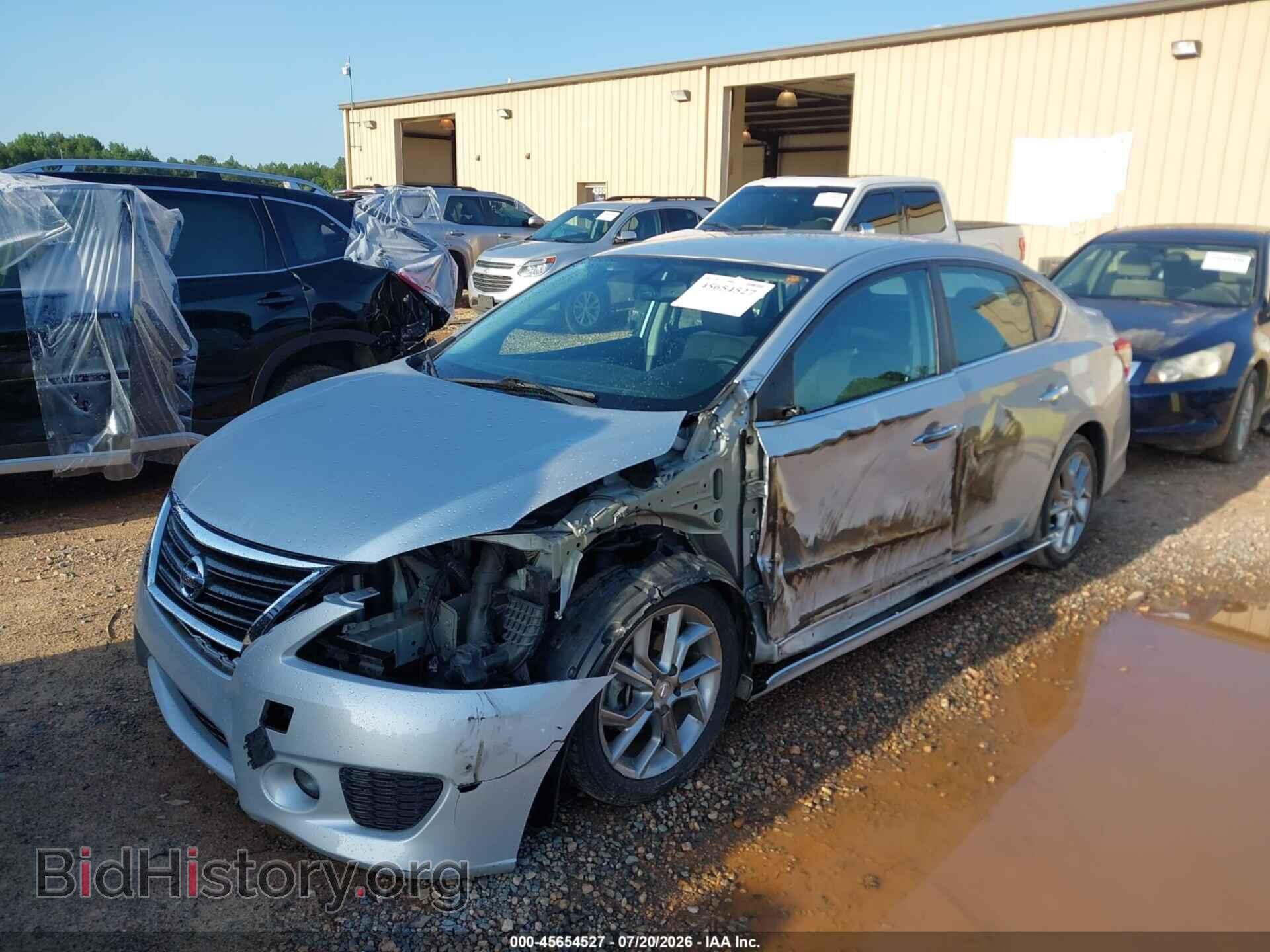 2013 NISSAN SENTRA - VIN: 3N1AB7AP5DL633334 - Фото 2