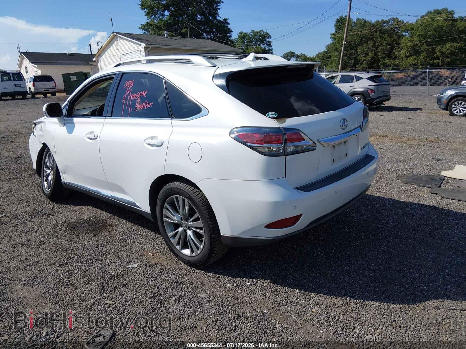 2013 LEXUS RX 350 - VIN: 2T2ZK1BA0DC129652 - Фото 3
