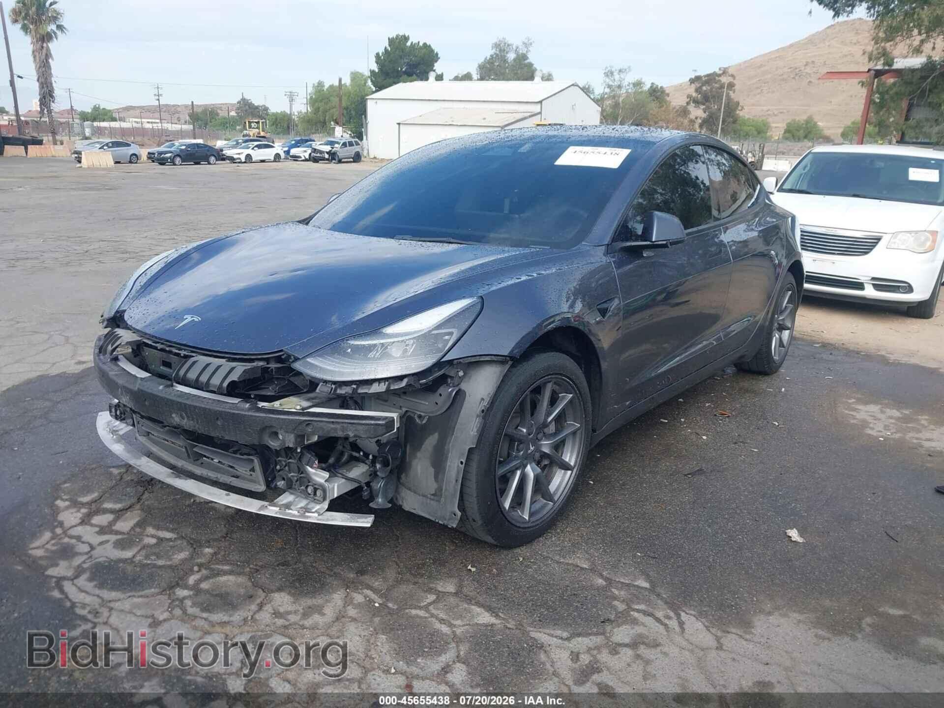2022 TESLA MODEL 3 - VIN: 5YJ3E1EB2NF332884 - Фото 2
