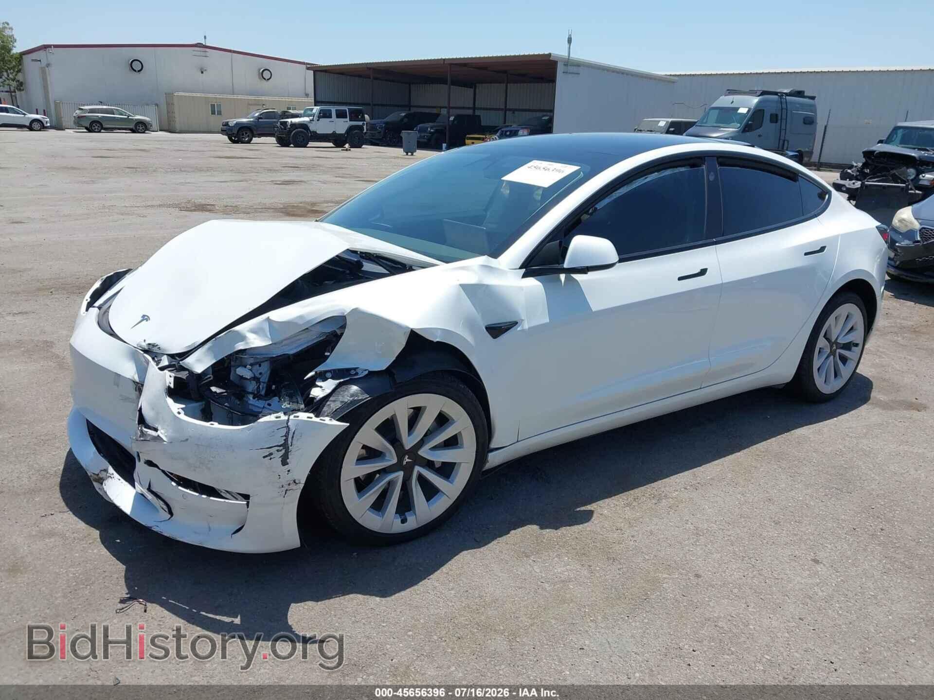 2021 TESLA MODEL 3 - VIN: 5YJ3E1EA9MF928452 - Фото 2