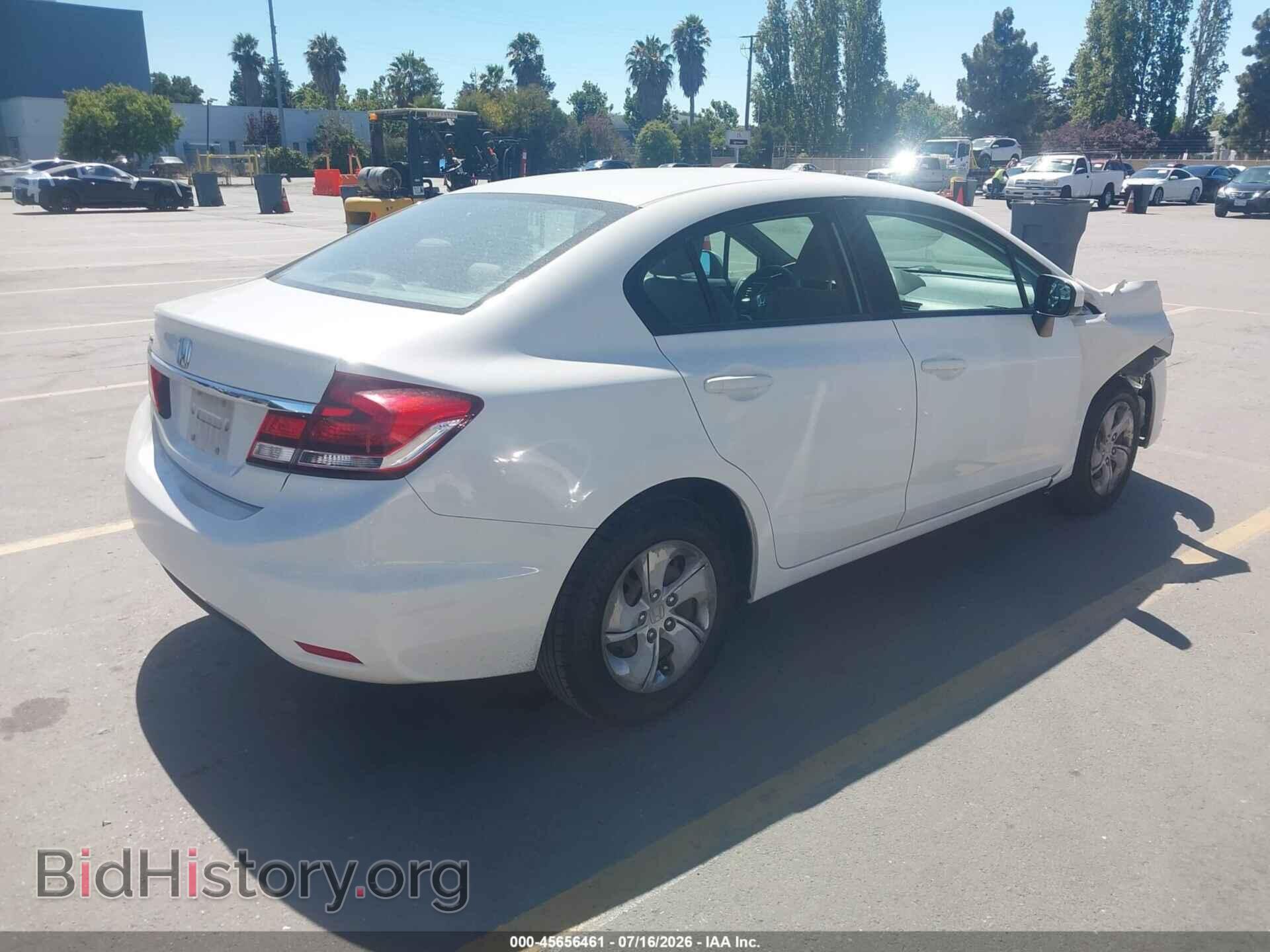 2014 HONDA CIVIC - VIN: 19XFB2F50EE204430 - Фото 4