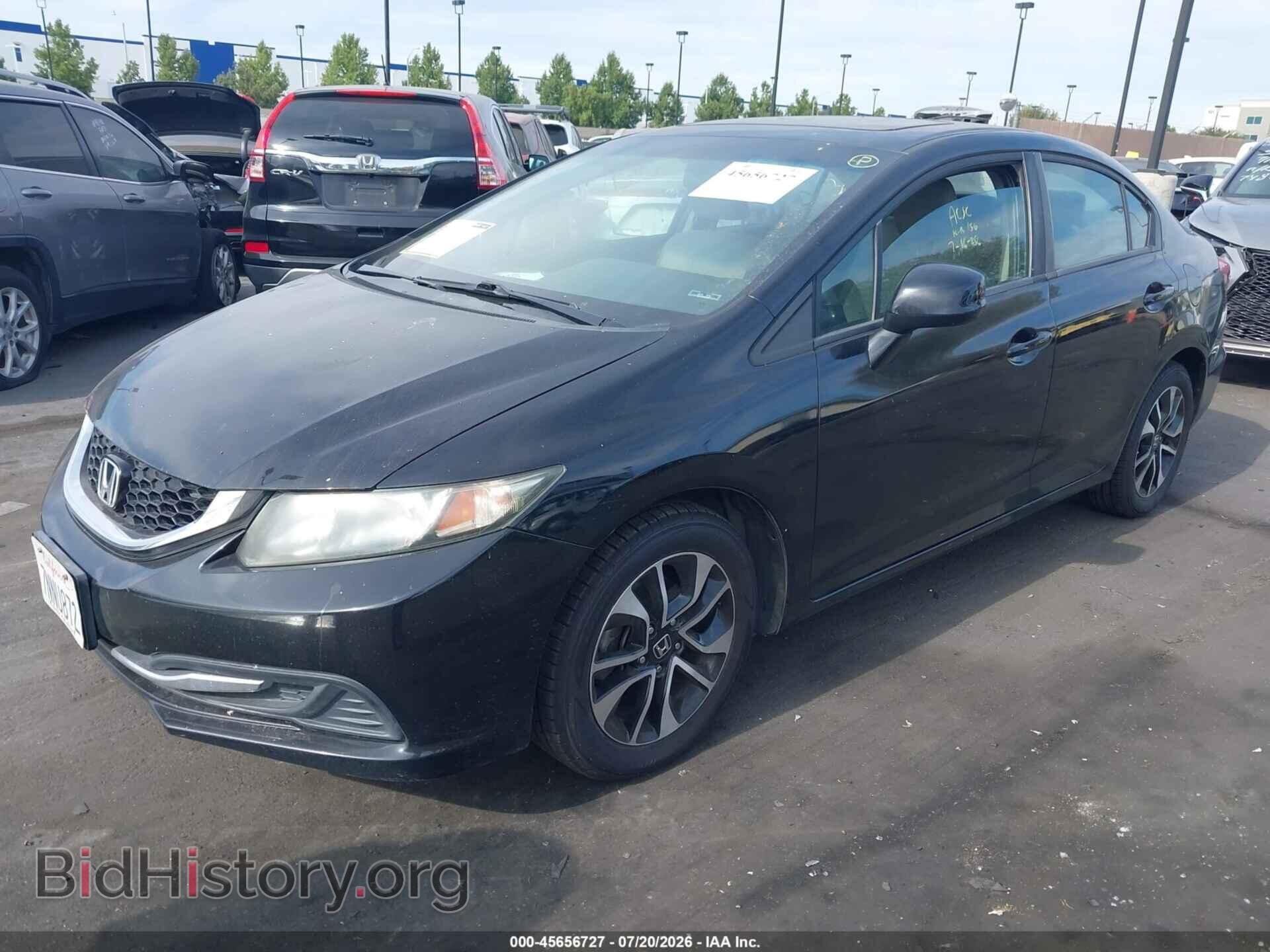 2013 HONDA CIVIC - VIN: 2HGFB2F88DH512461 - Фото 2