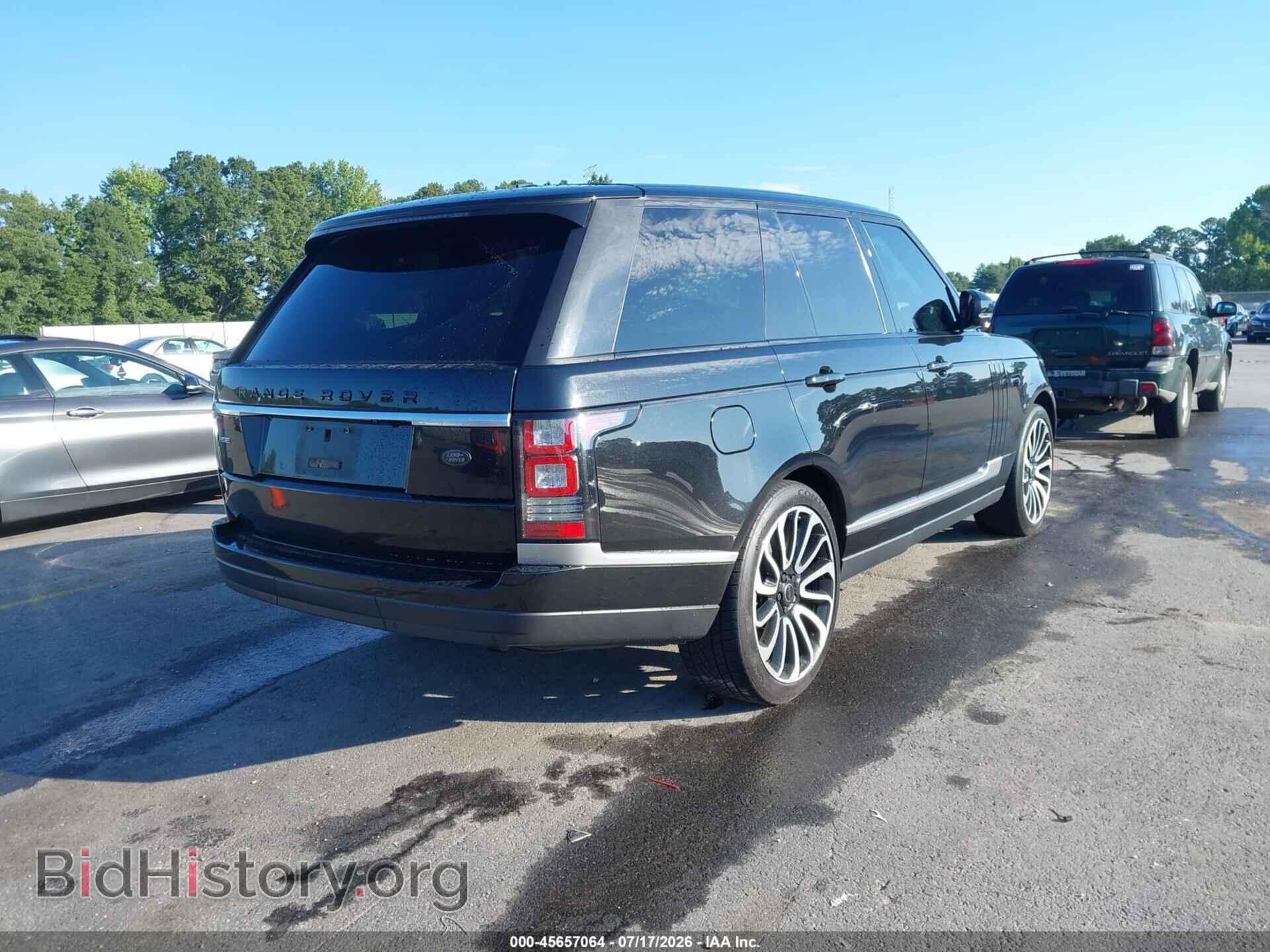 2014 LAND ROVER RANGE ROVER - VIN: SALGS2WF6EA192437 - Фото 4