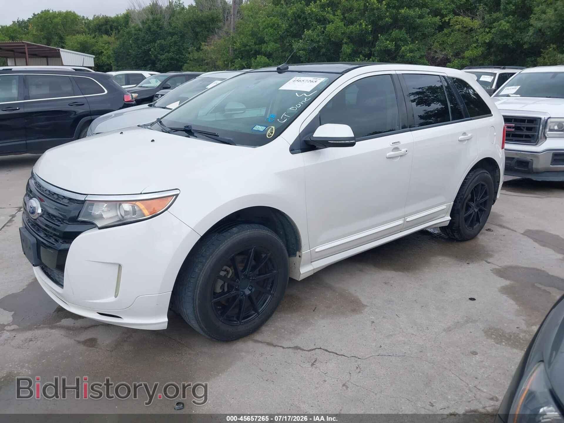 2014 FORD EDGE - VIN: 2FMDK3AK2EBA74616 - Photo 2