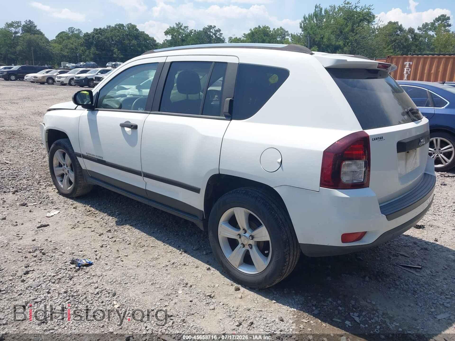 2014 JEEP COMPASS - VIN: 1C4NJCBB3ED722114 - Фото 3