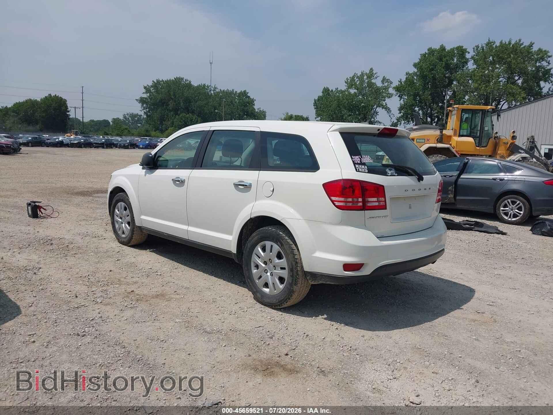 2014 DODGE JOURNEY - VIN: 3C4PDCAB8ET181721 - Фото 3