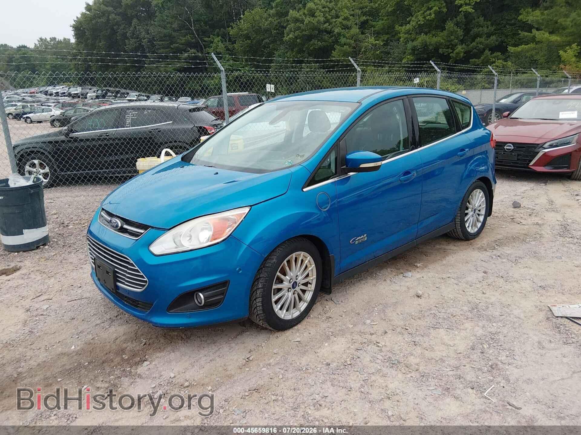 2013 FORD C-MAX ENERGI - VIN: 1FADP5CU2DL529405 - Фото 2