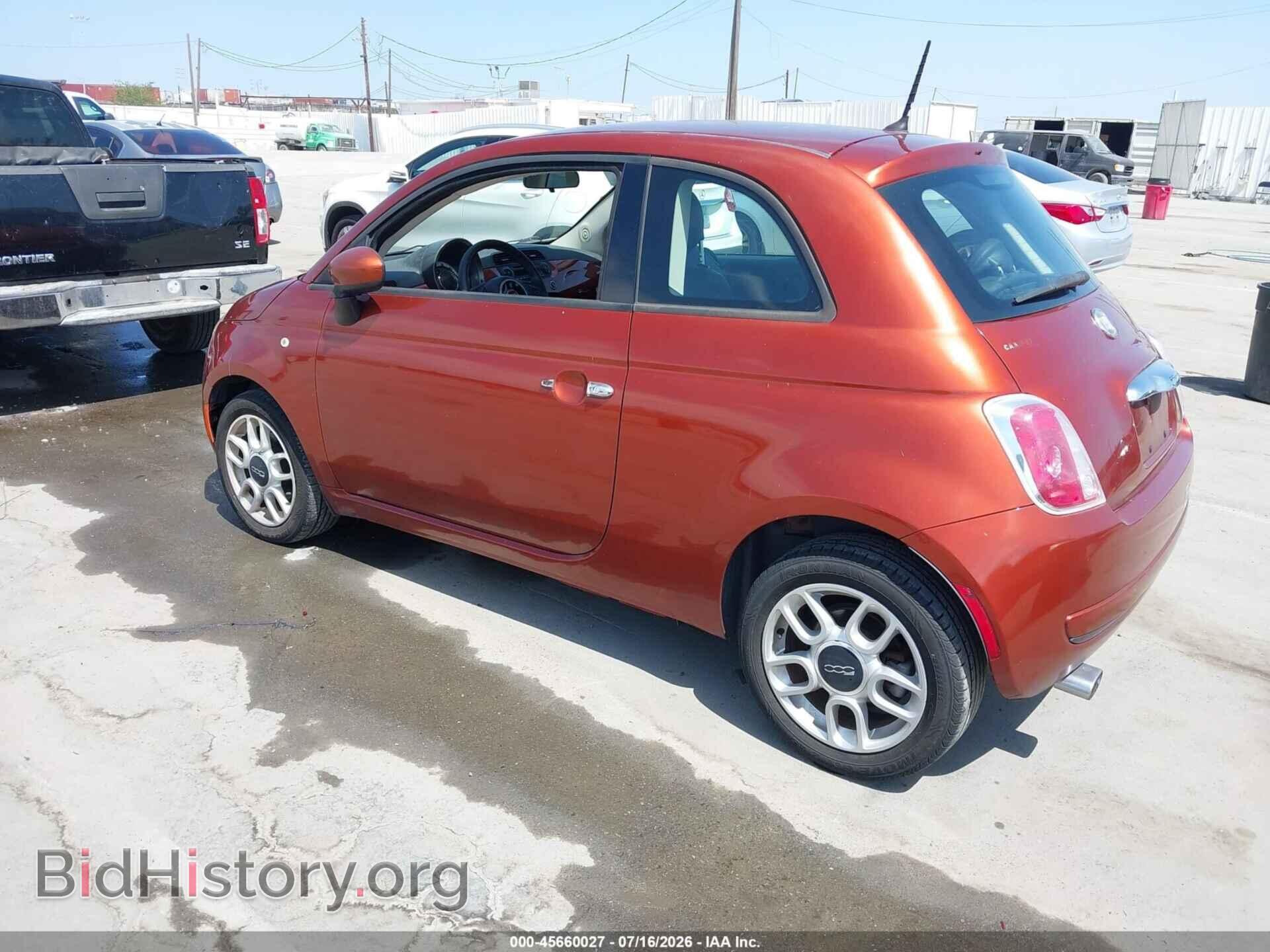 2014 FIAT 500 - VIN: 3C3CFFAR6ET283109 - Photo 3