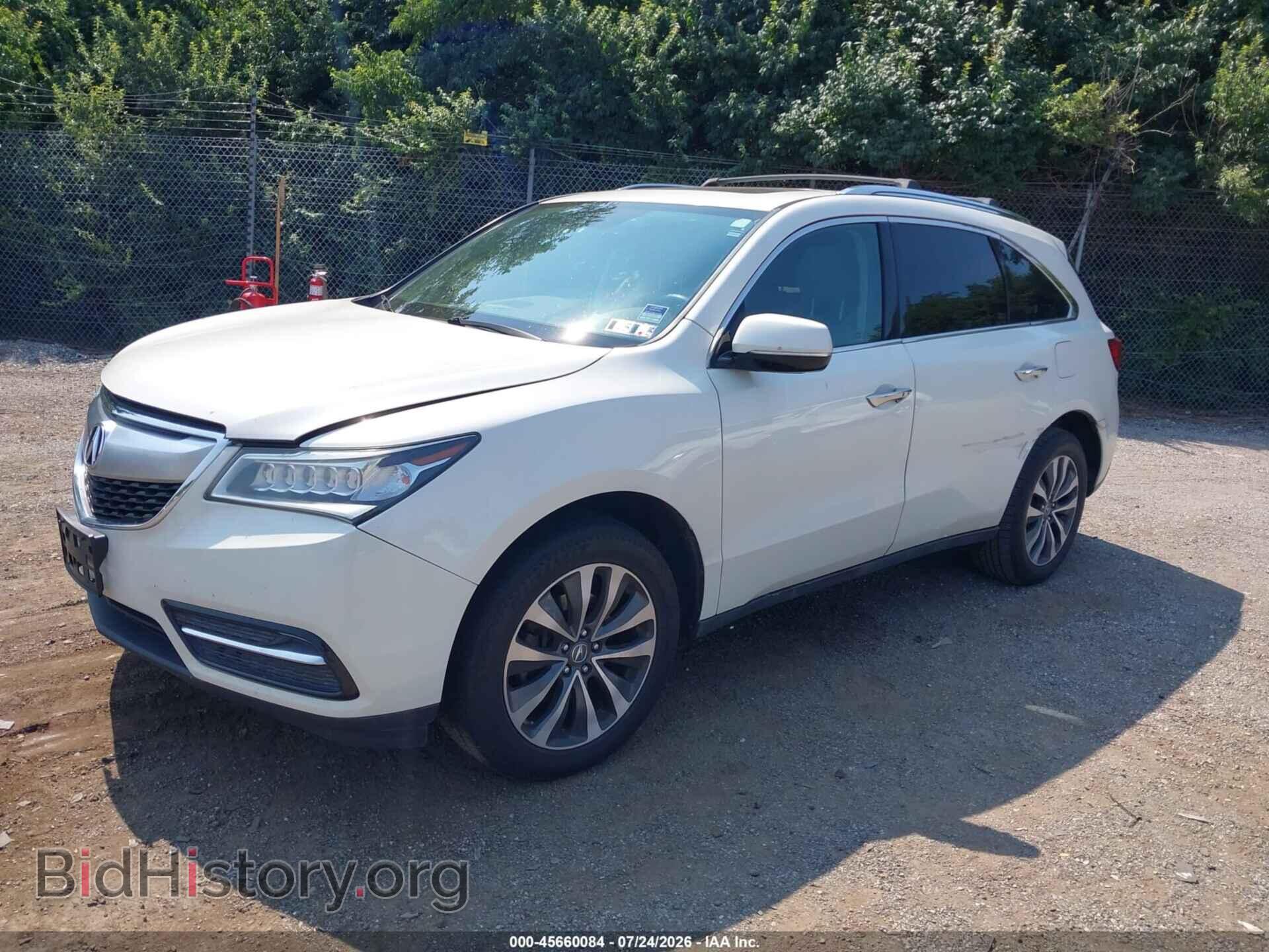 2016 ACURA MDX - VIN: 5FRYD4H40GB024668 - Photo 2
