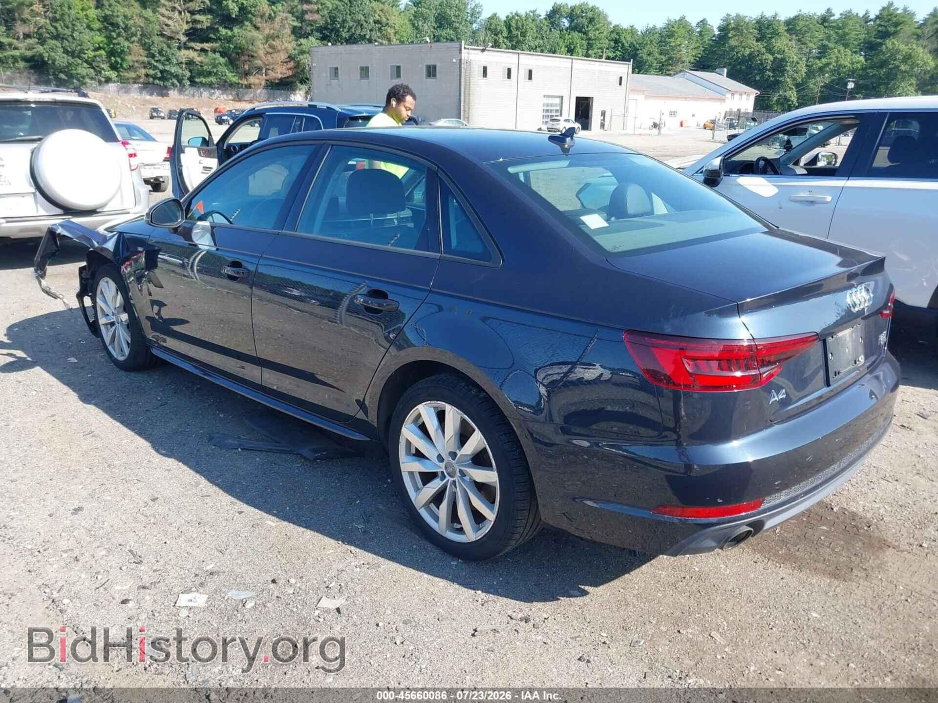 2018 AUDI A4 - VIN: WAUDNAF43JA068899 - Фото 3