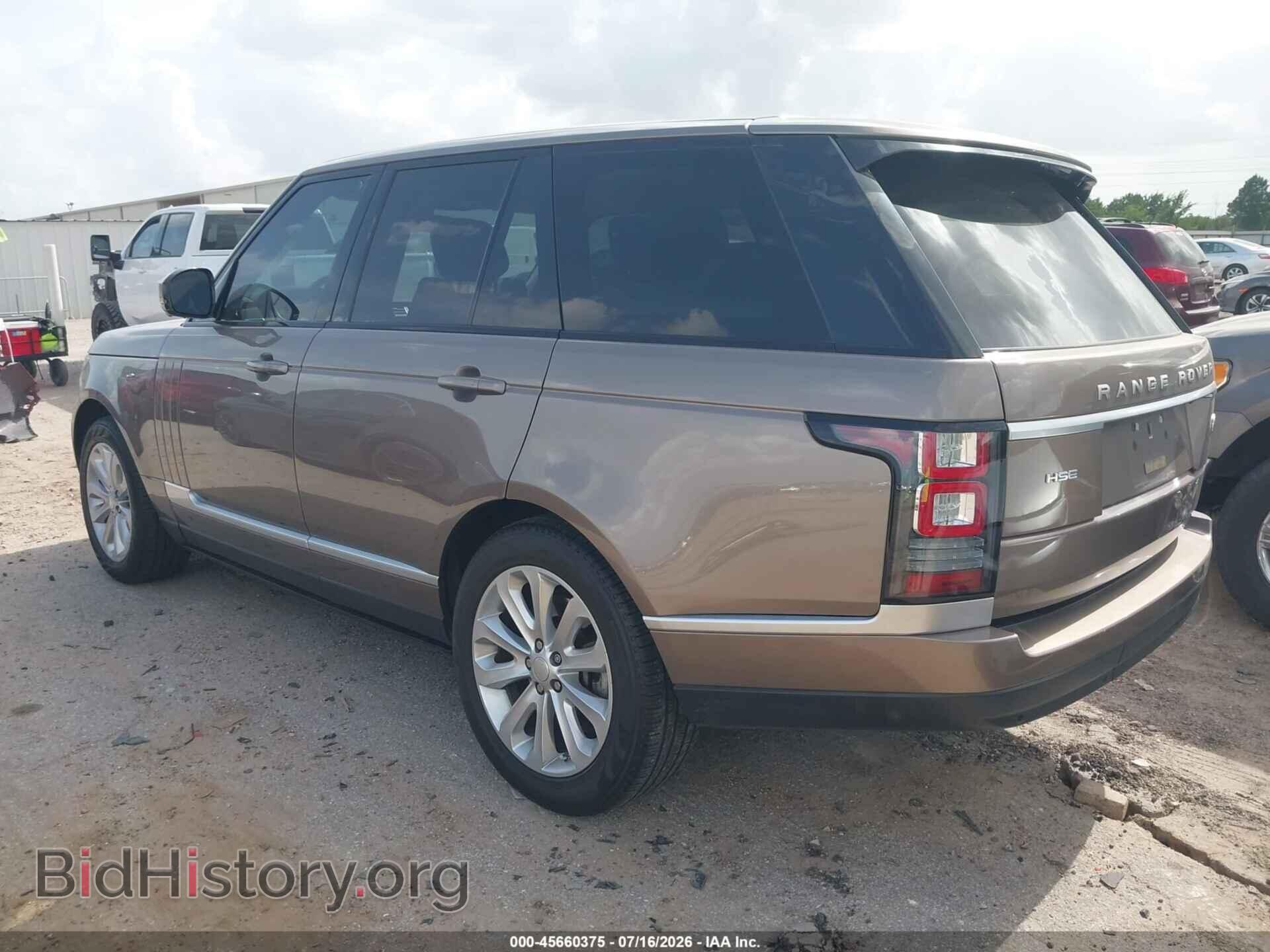 2015 LAND ROVER RANGE ROVER - VIN: SALGS2VFXFA215446 - Photo 3