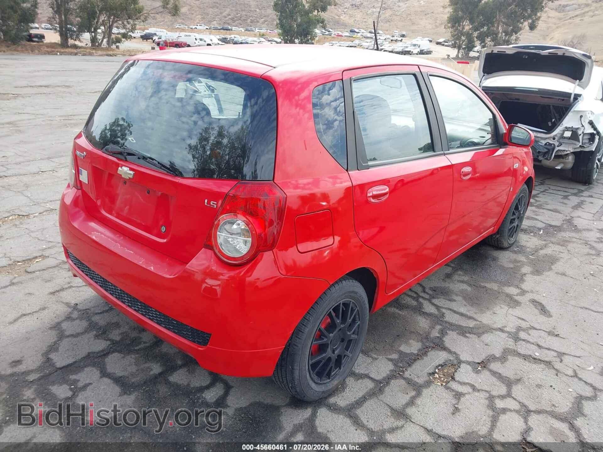 2009 CHEVROLET AVEO - VIN: KL1TD66E79B618965 - Photo 4