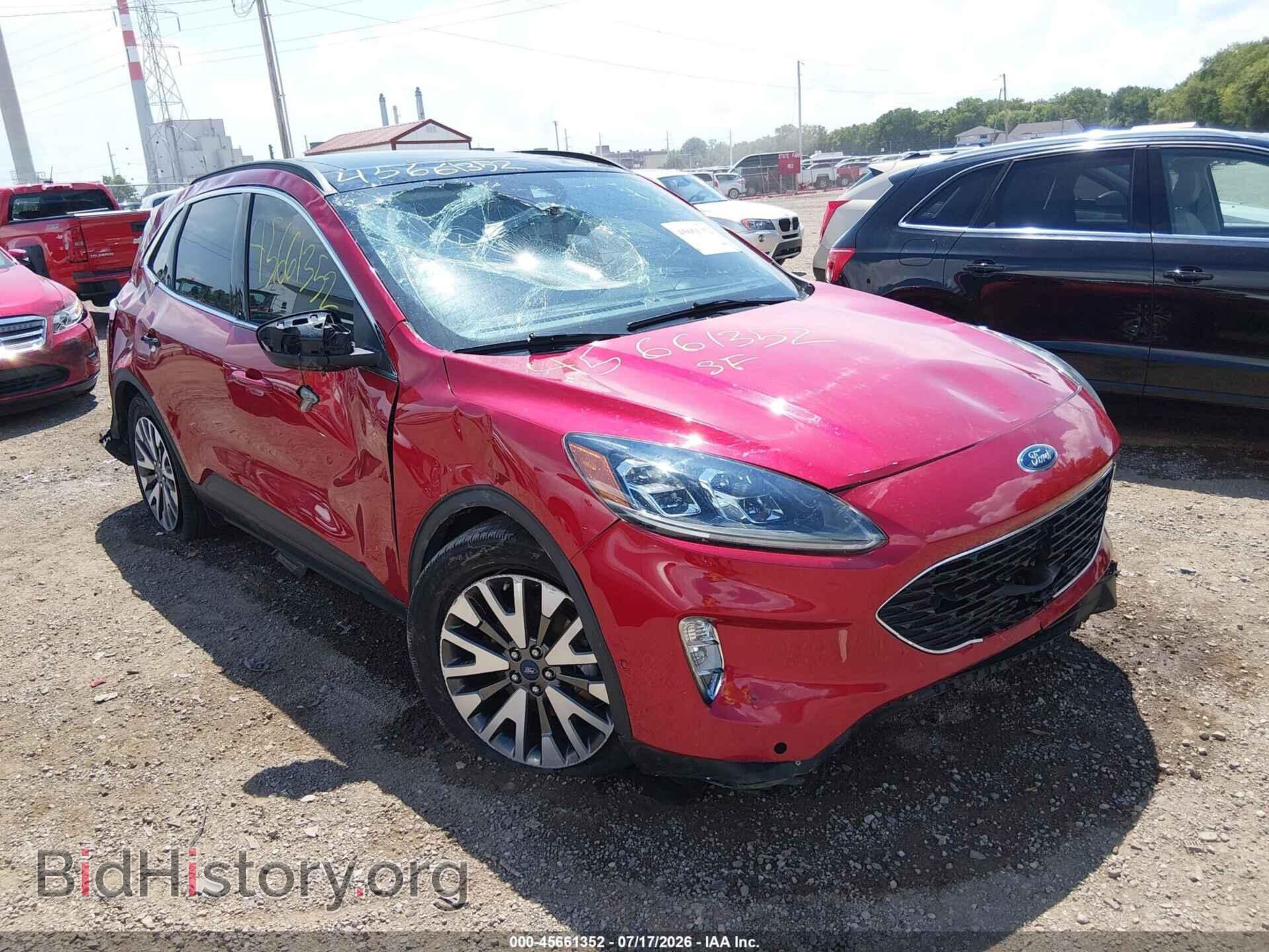 Photo 1FMCU9DZ2LUA38627 - FORD ESCAPE 2020