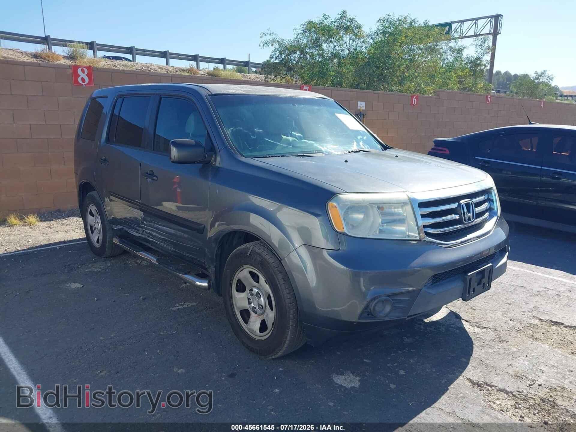 Photo 5FNYF3H21DB028700 - HONDA PILOT 2013