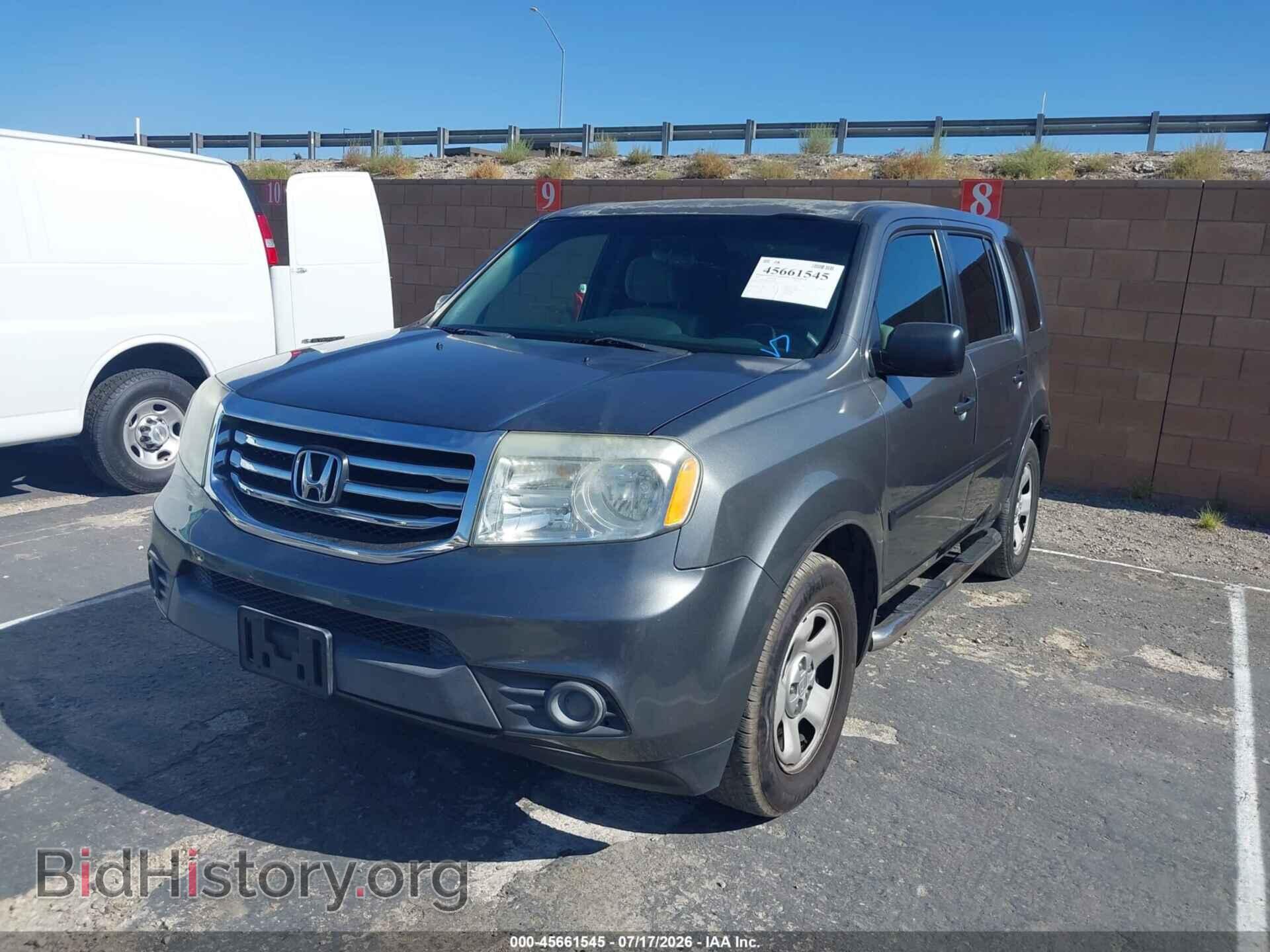 2013 HONDA PILOT - VIN: 5FNYF3H21DB028700 - Photo 2