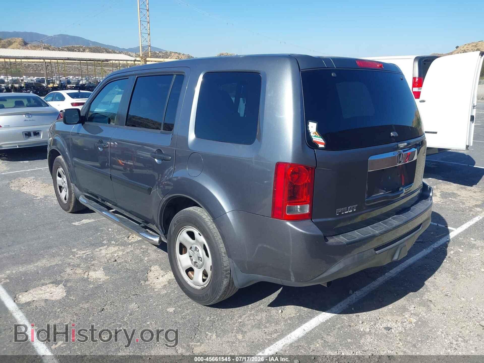 2013 HONDA PILOT - VIN: 5FNYF3H21DB028700 - Photo 3