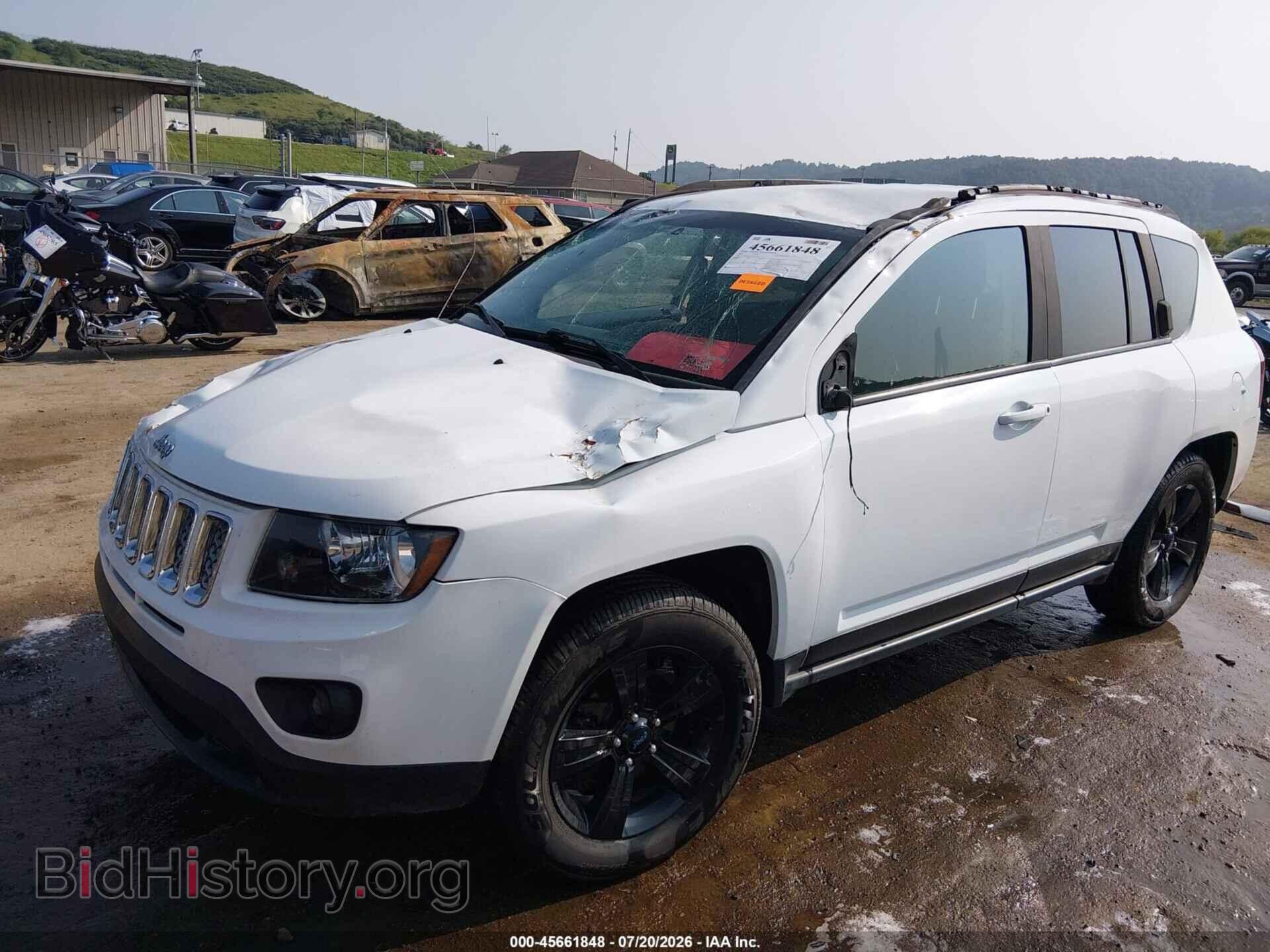 2015 JEEP COMPASS - VIN: 1C4NJDEB4FD357171 - Фото 2