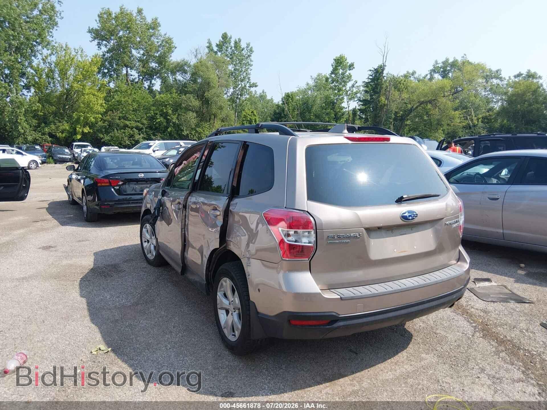 2016 SUBARU FORESTER - VIN: JF2SJAFC1GH554447 - Фото 3