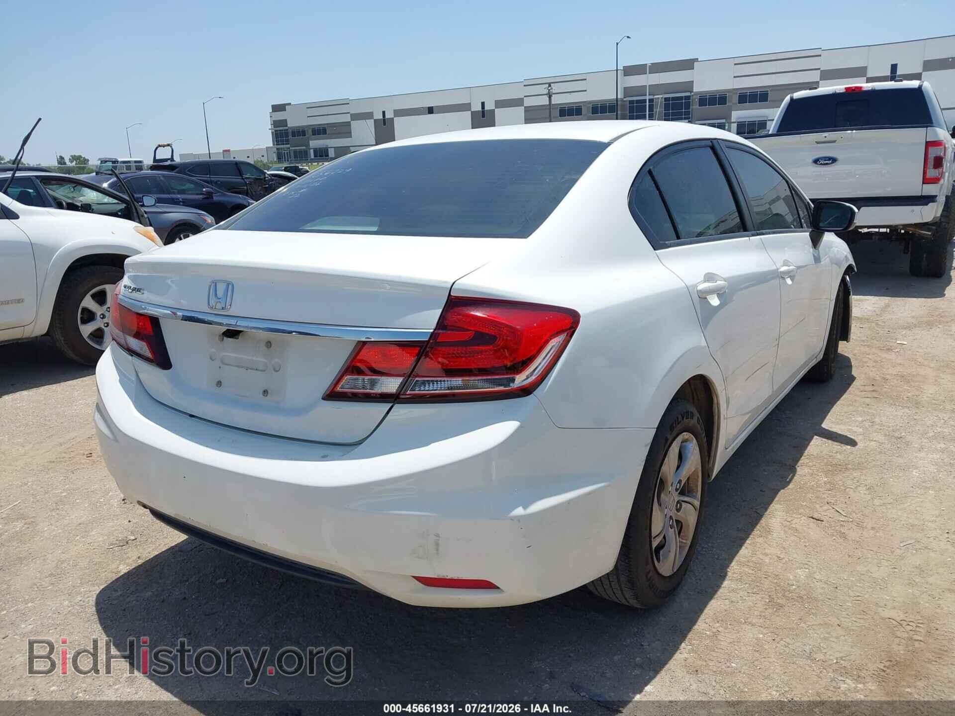 2014 HONDA CIVIC - VIN: 19XFB2F57EE043199 - Photo 4