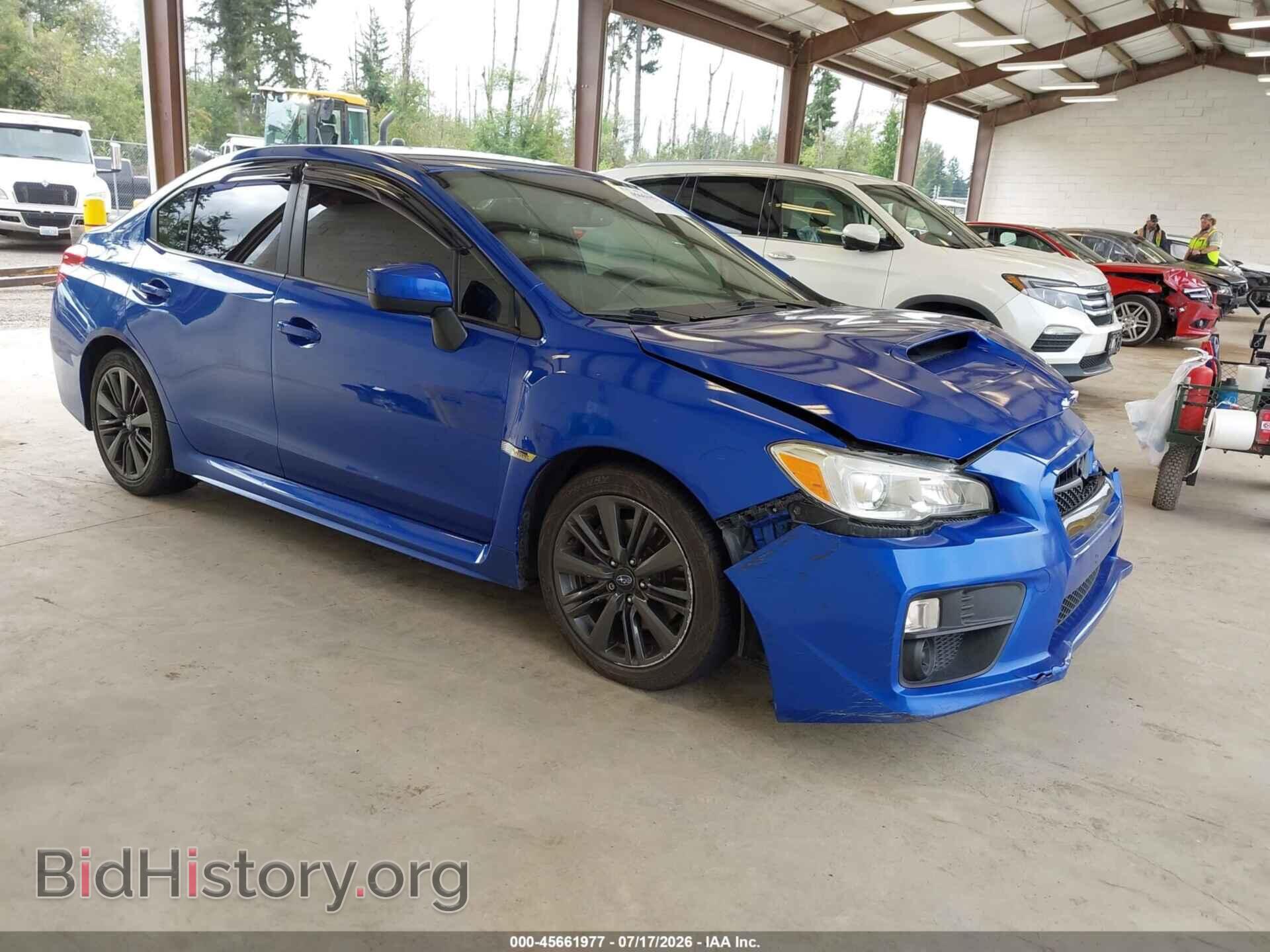 Photo JF1VA1B60G9830239 - SUBARU WRX 2016