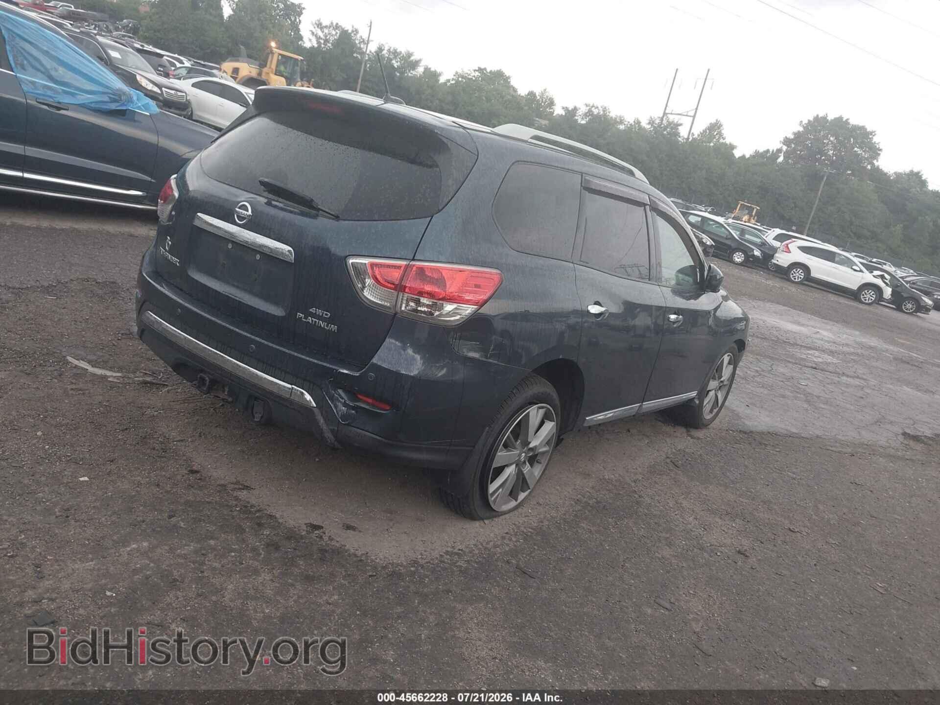 2014 NISSAN PATHFINDER - VIN: 5N1AR2MM3EC611029 - Фото 4