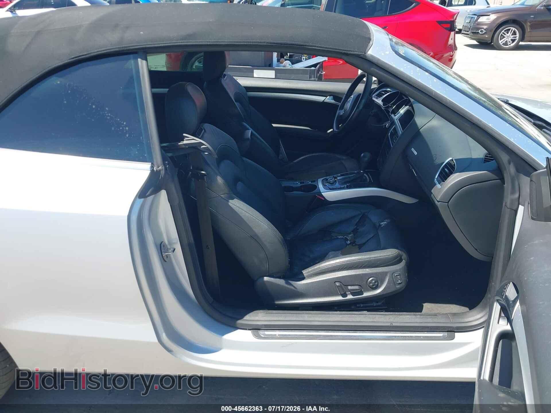 2012 AUDI A5 - VIN: WAULFAFH8CN001027 - Photo 5