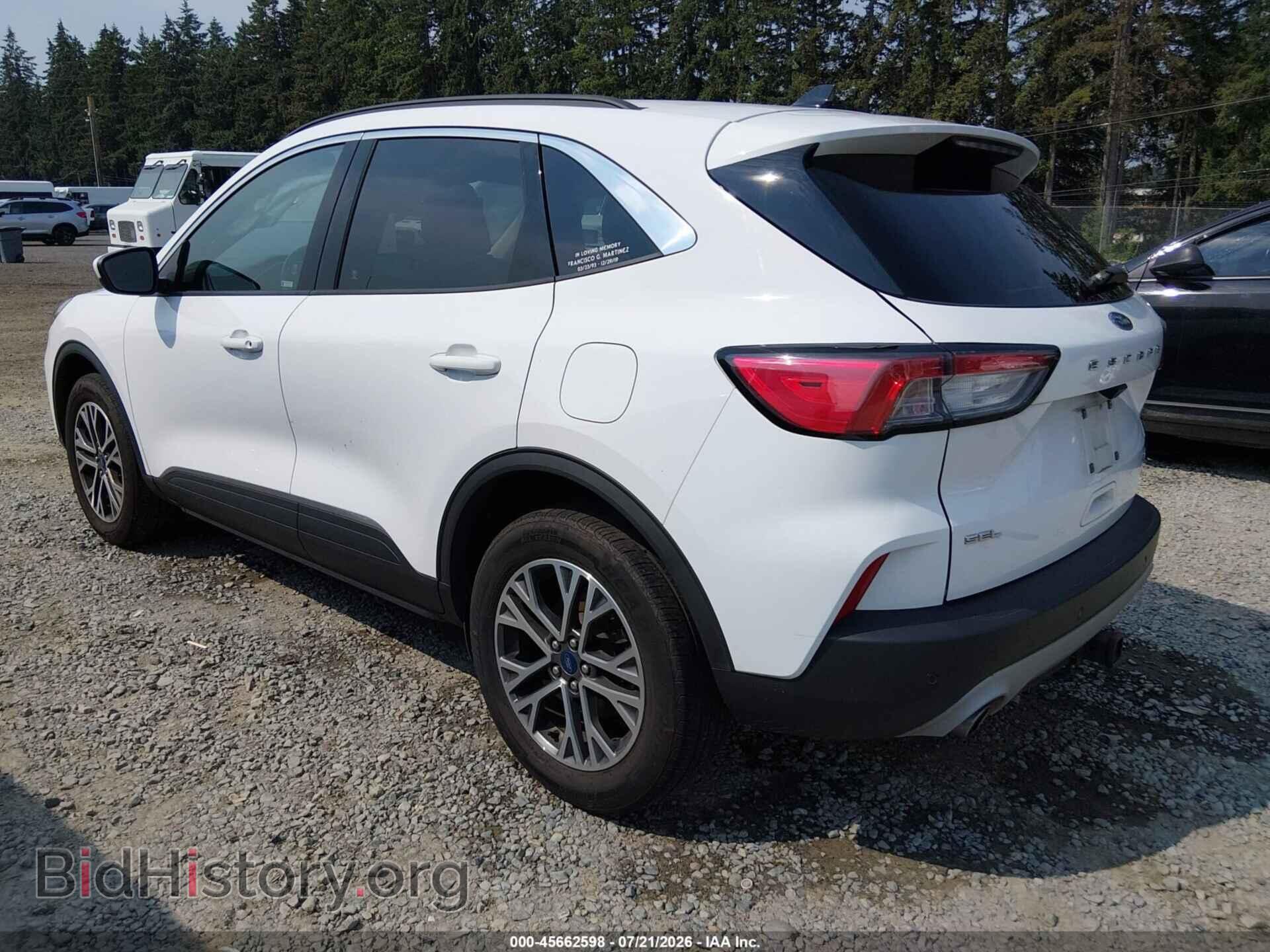 2020 FORD ESCAPE - VIN: 1FMCU9H95LUA36803 - Фото 3