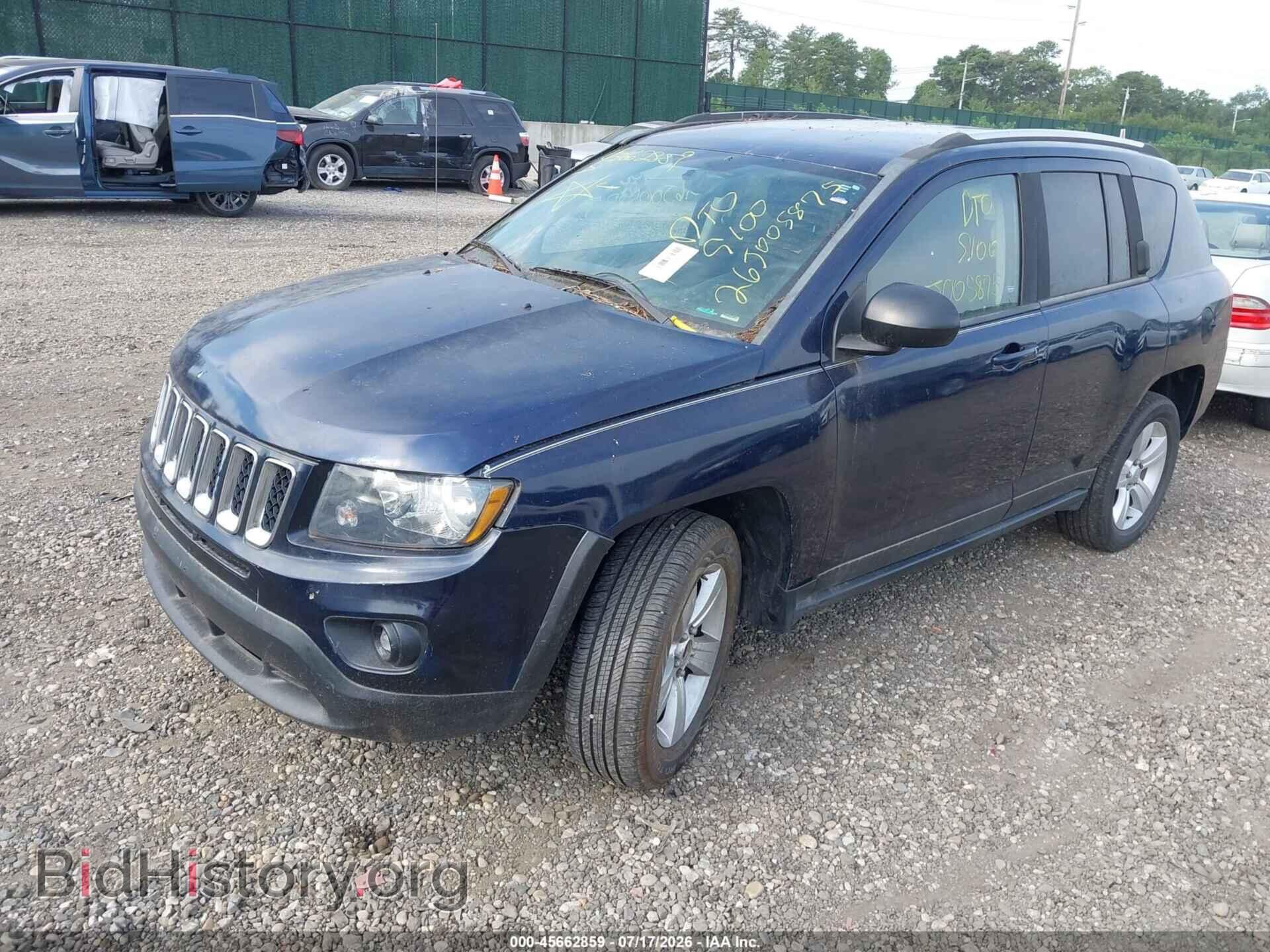 2014 JEEP COMPASS - VIN: 1C4NJDBB0ED622333 - Фото 2
