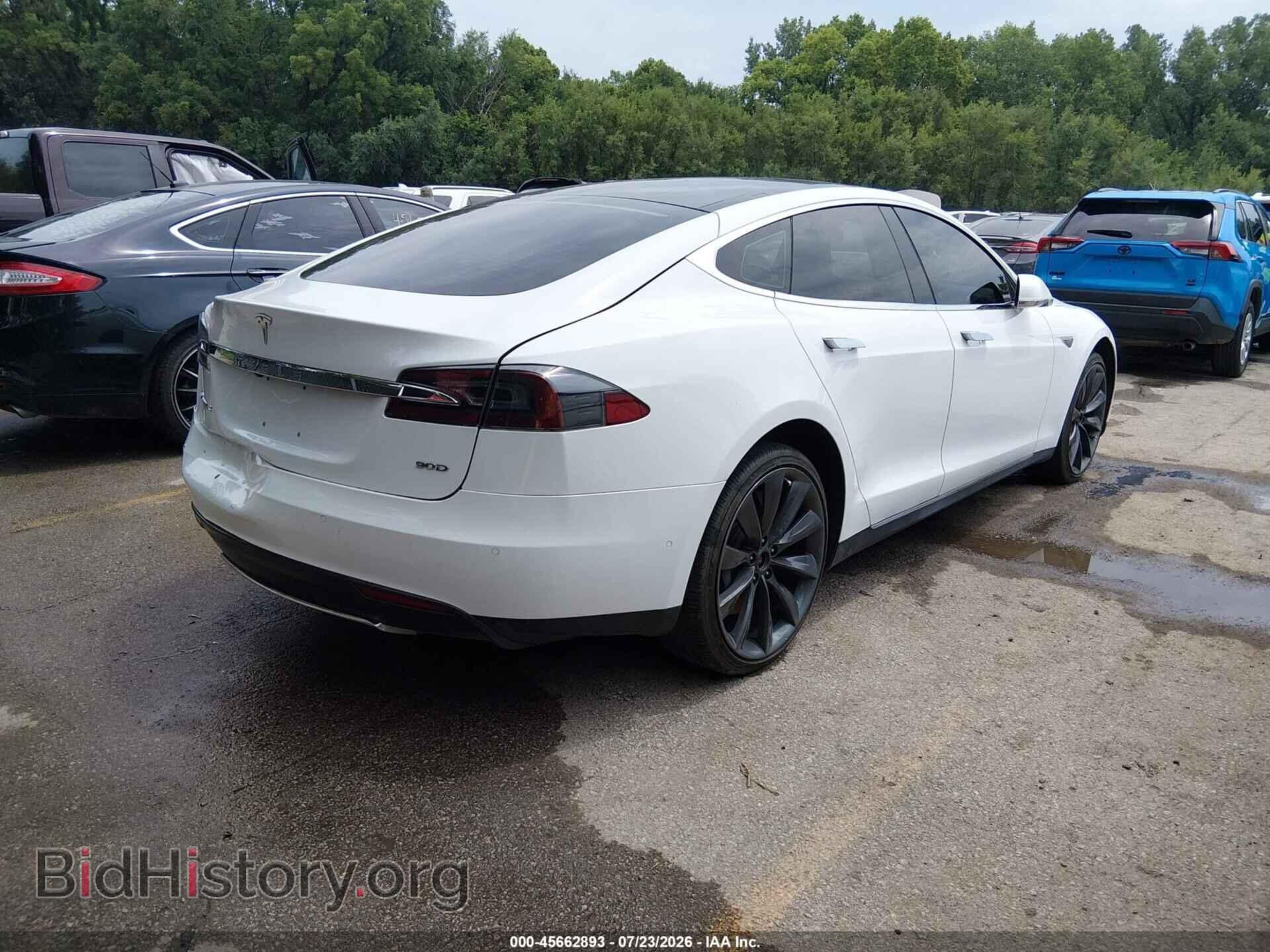 2015 TESLA MODEL S - VIN: 5YJSA1E21FF112046 - Photo 4
