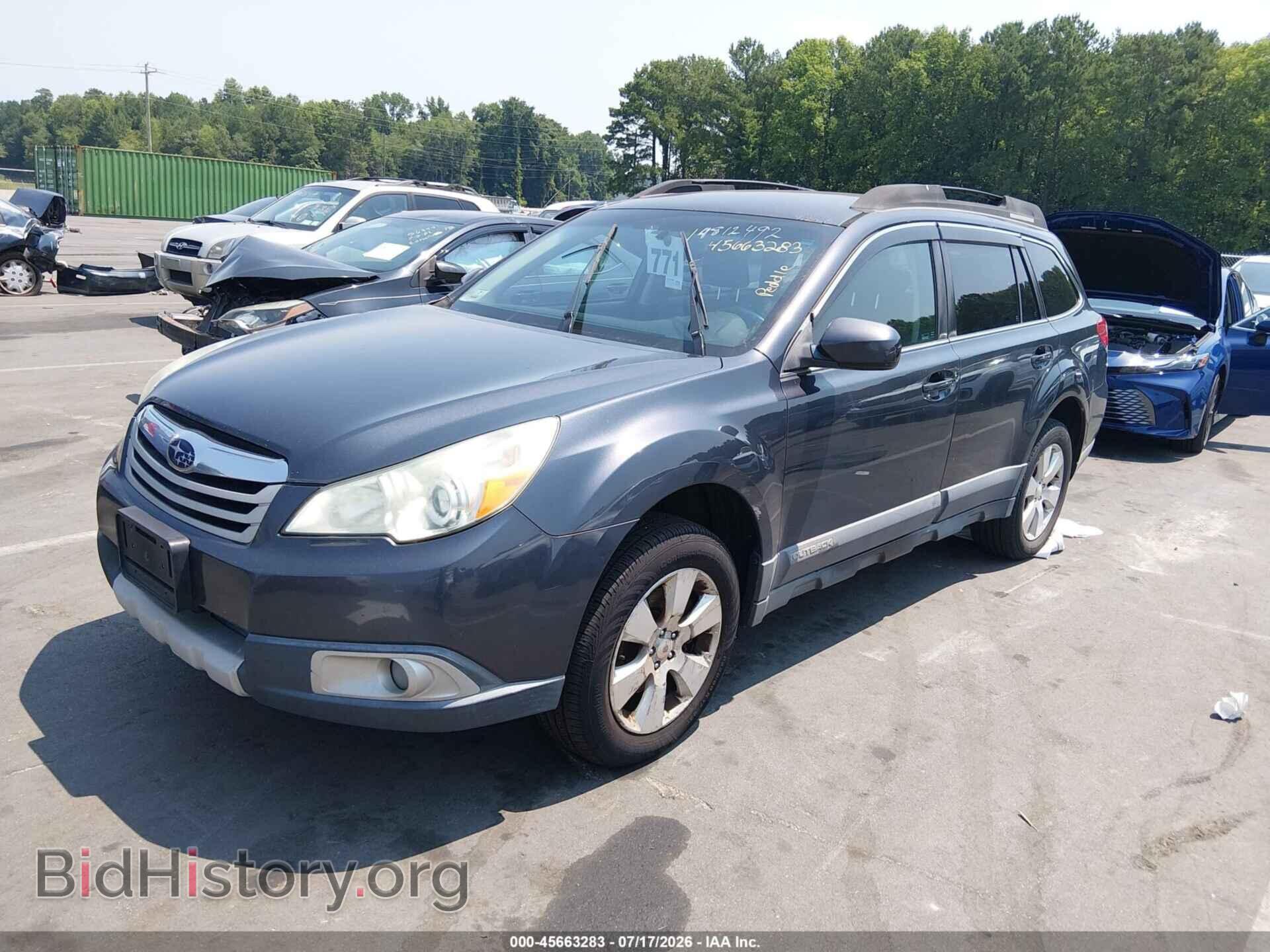 2011 SUBARU OUTBACK - VIN: 4S4BRDJC8B2375362 - Фото 2