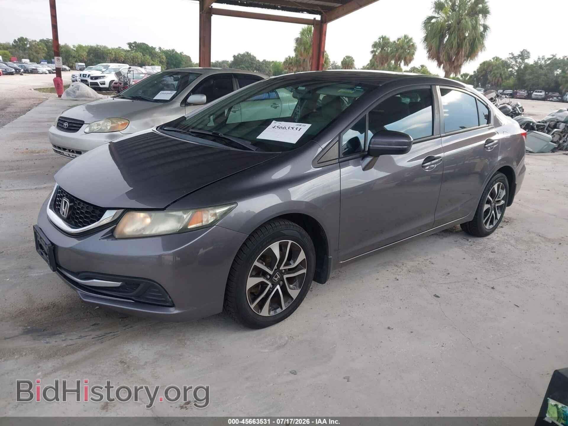 2015 HONDA CIVIC - VIN: 19XFB2F86FE004616 - Фото 2