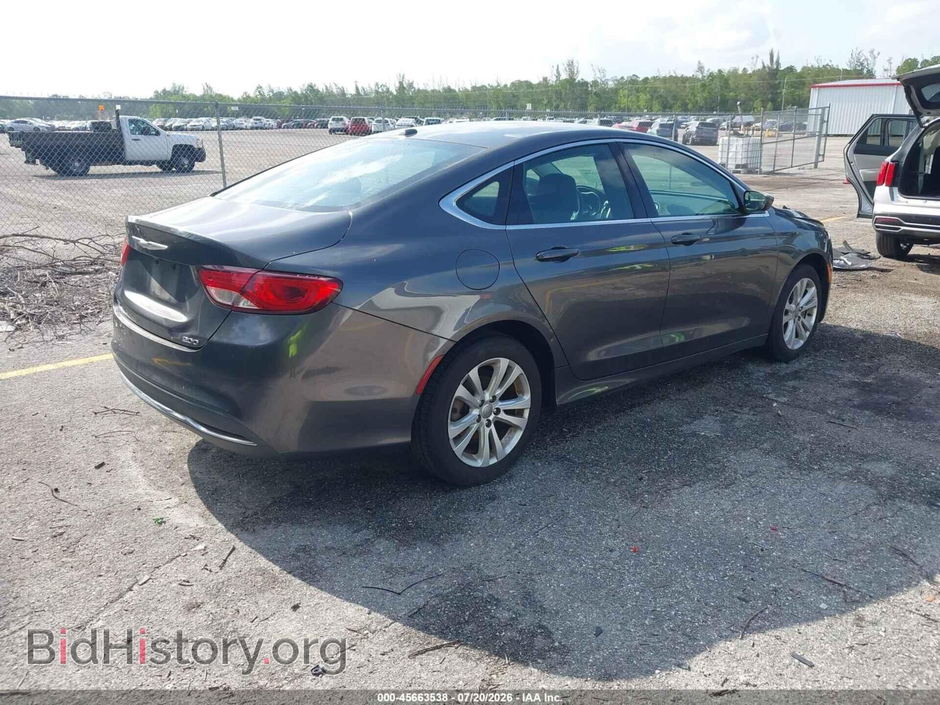 2016 CHRYSLER 200 - VIN: 1C3CCCABXGN164525 - Photo 4