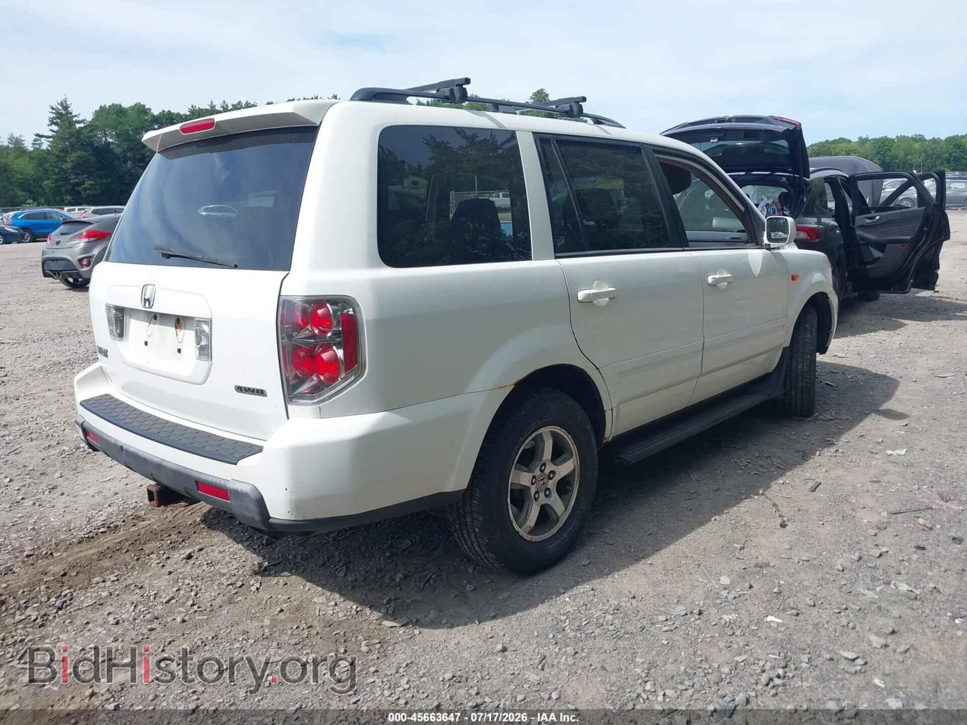 2008 HONDA PILOT - VIN: 5FNYF18548B051618 - Фото 4