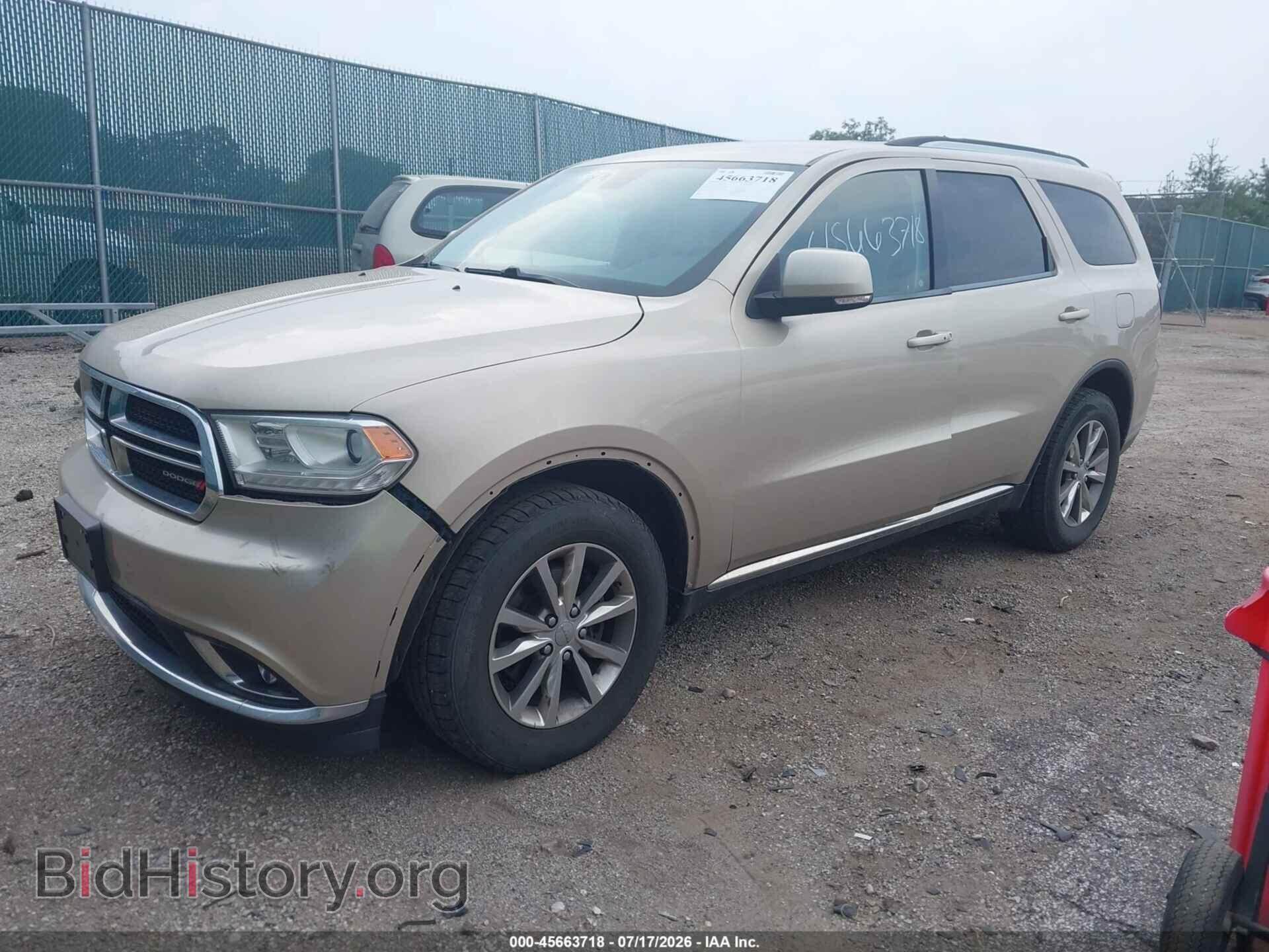 2014 DODGE DURANGO - VIN: 1C4RDJDG3EC475365 - Photo 2
