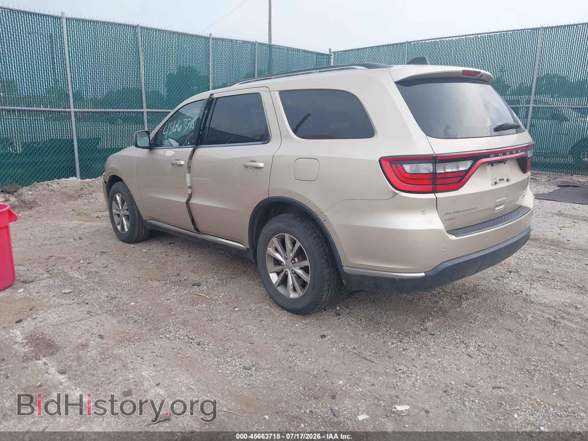 2014 DODGE DURANGO - VIN: 1C4RDJDG3EC475365 - Photo 3