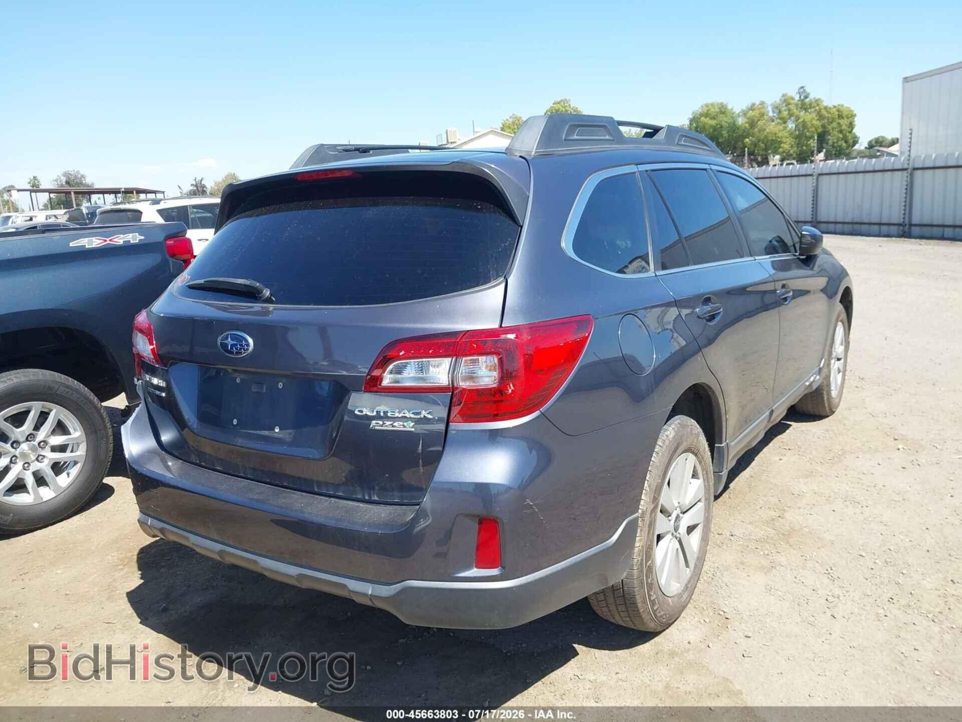 2017 SUBARU OUTBACK - VIN: 4S4BSAAC2H3333985 - Фото 4