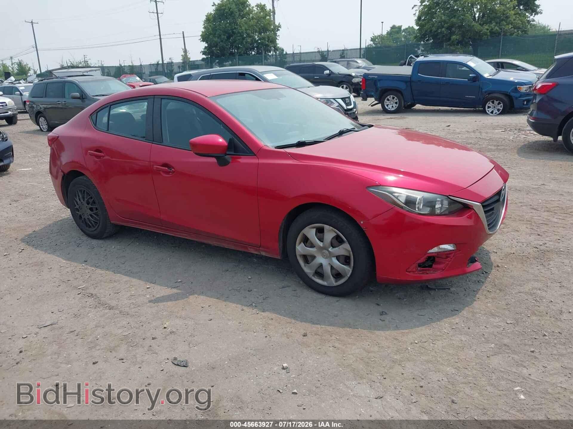 Photo JM1BM1U70E1166532 - MAZDA MAZDA3 2014