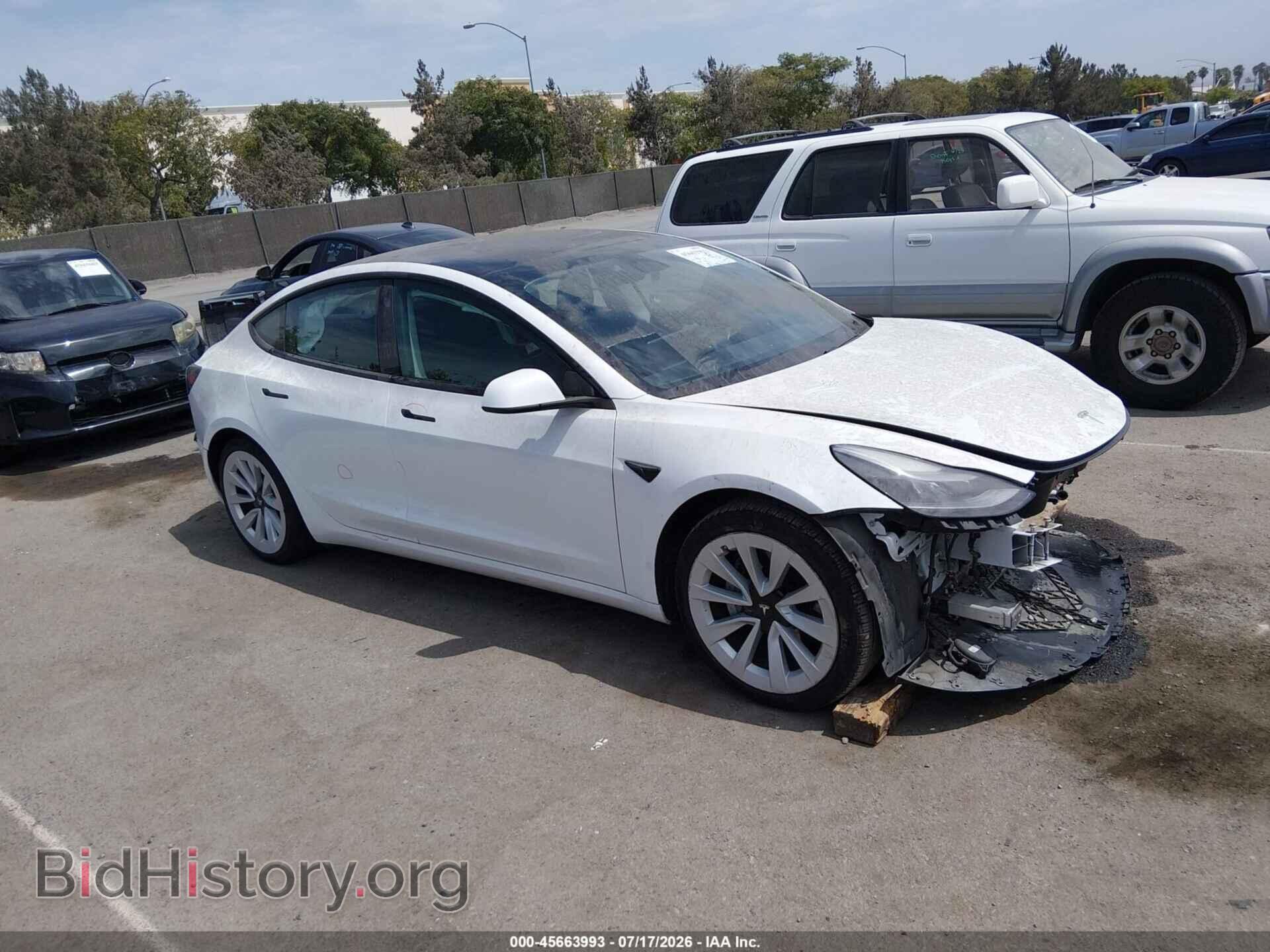 Фотография 5YJ3E1EA5MF069022 - TESLA MODEL 3 2021