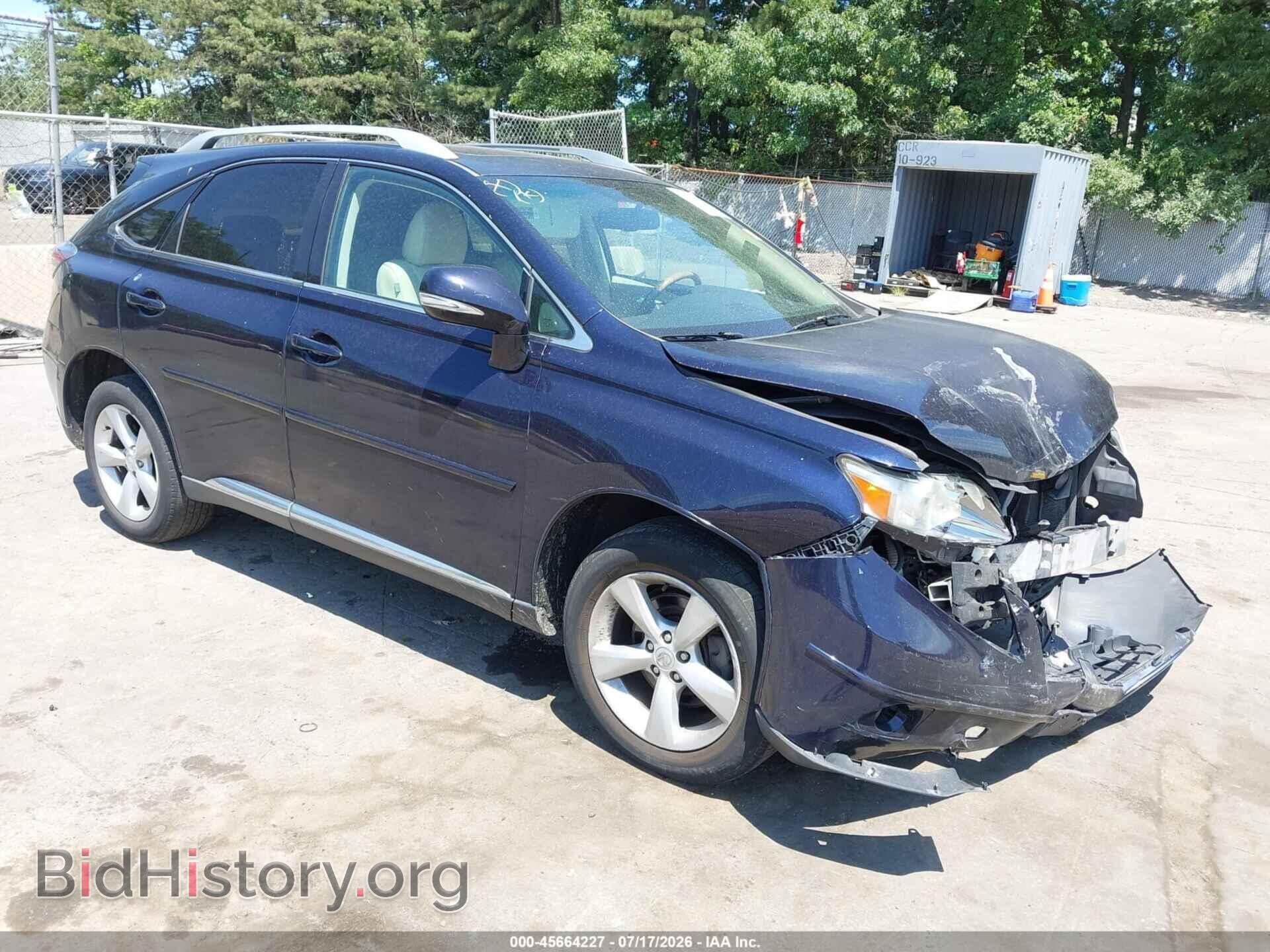 Фотография 2T2BK1BA7AC010400 - LEXUS RX 350 2010