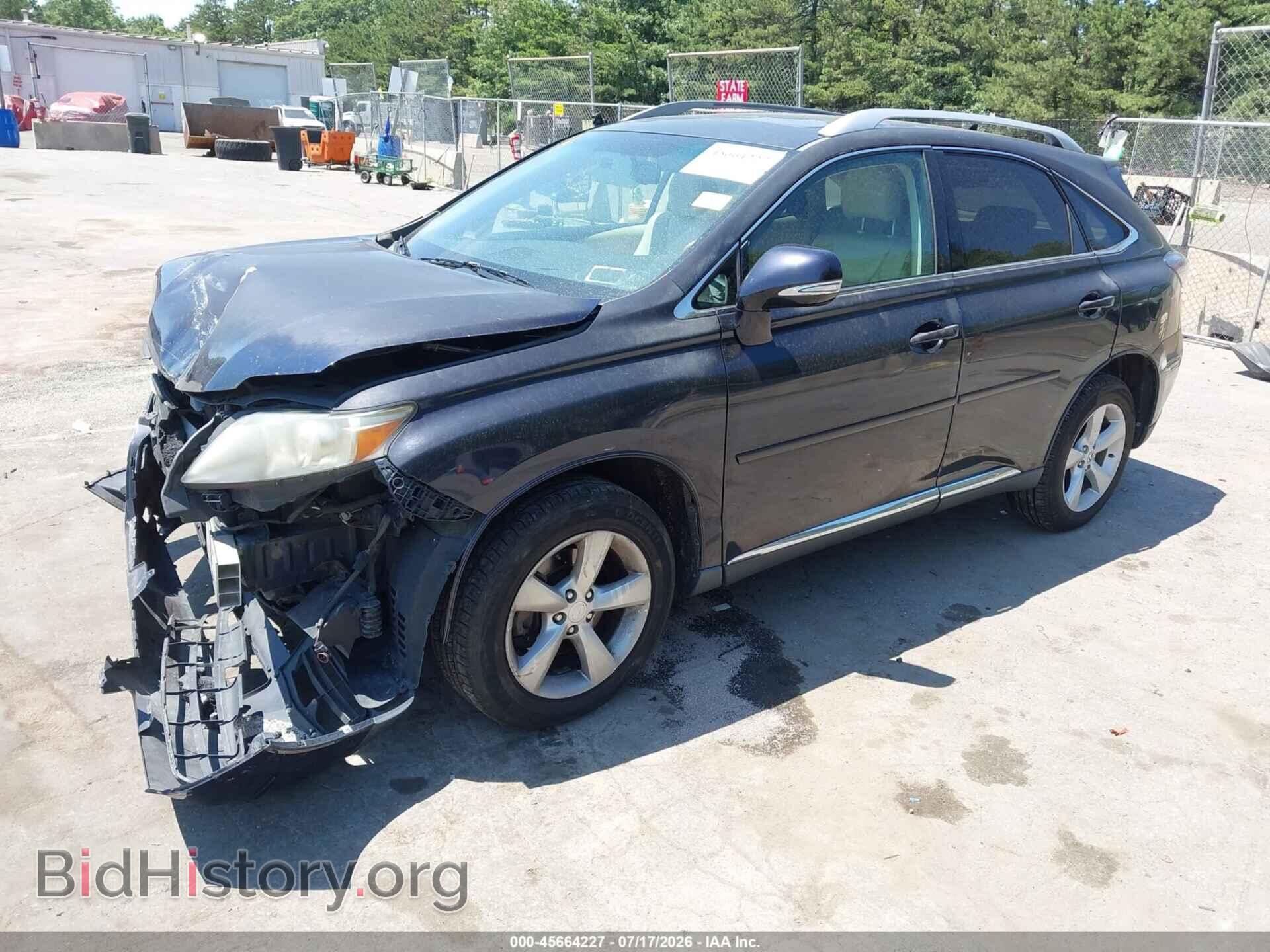 2010 LEXUS RX 350 - VIN: 2T2BK1BA7AC010400 - Фото 2